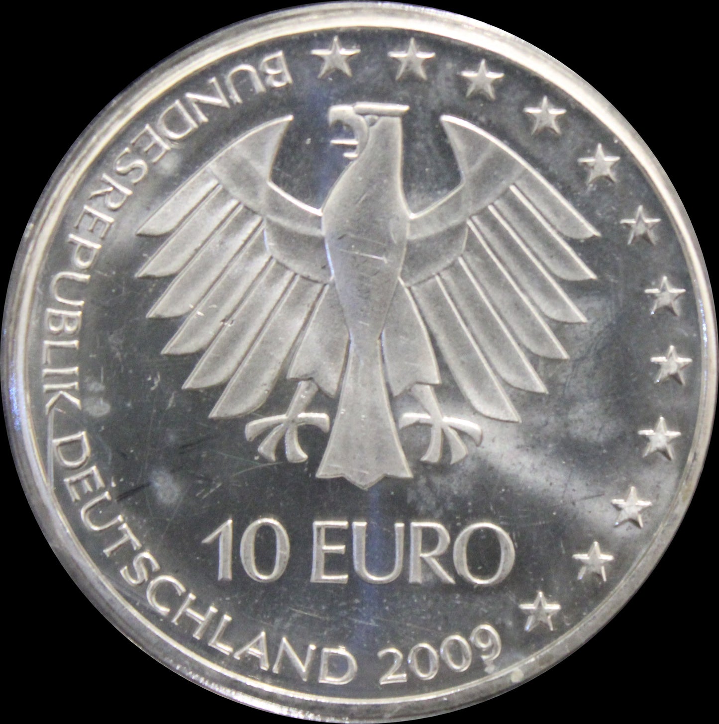 IAAF LEICHTATHLETIK WM BERLIN, Serie 10 € Silber Gedenkmünzen Deutschland, Stempelglanz, 2009