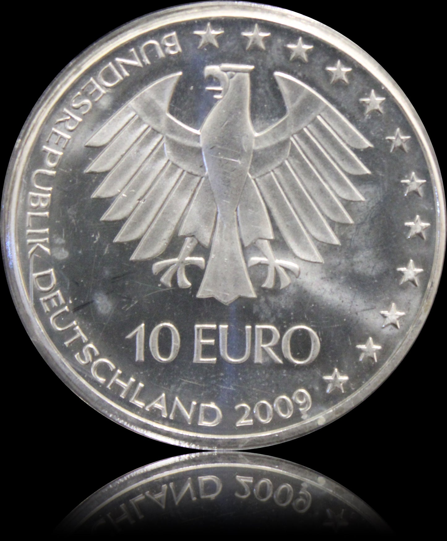 IAAF LEICHTATHLETIK WM BERLIN, Serie 10 € Silber Gedenkmünzen Deutschland, Stempelglanz, 2009