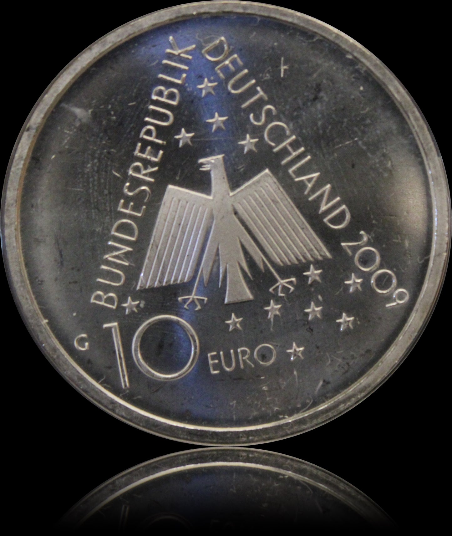 100 JAHRE JUGENDHERBERGEN, Serie 10 € Silber Gedenkmünzen Deutschland, Stempelglanz, 2009