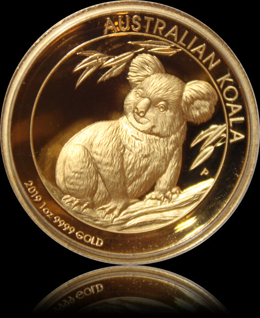 KOALA 2019, Series 1 oz Gold Koala Proof, 2019