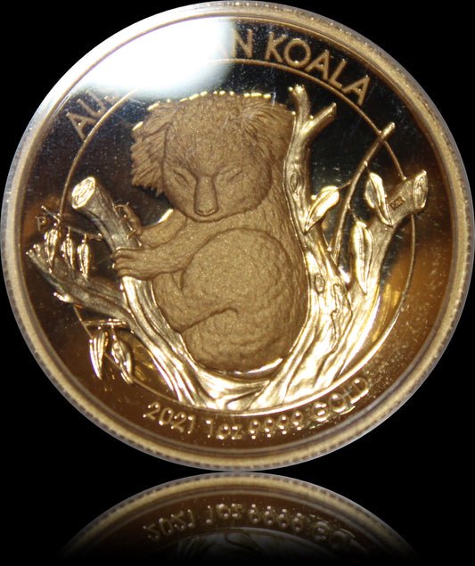 KOALA 2021, Serie 1 oz Gold Koala Proof, 2021