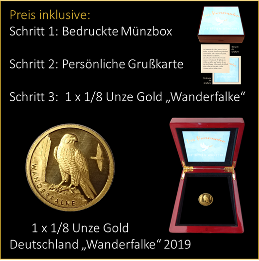 Kommunion - Taube - Zukunft  - 20 € Gold