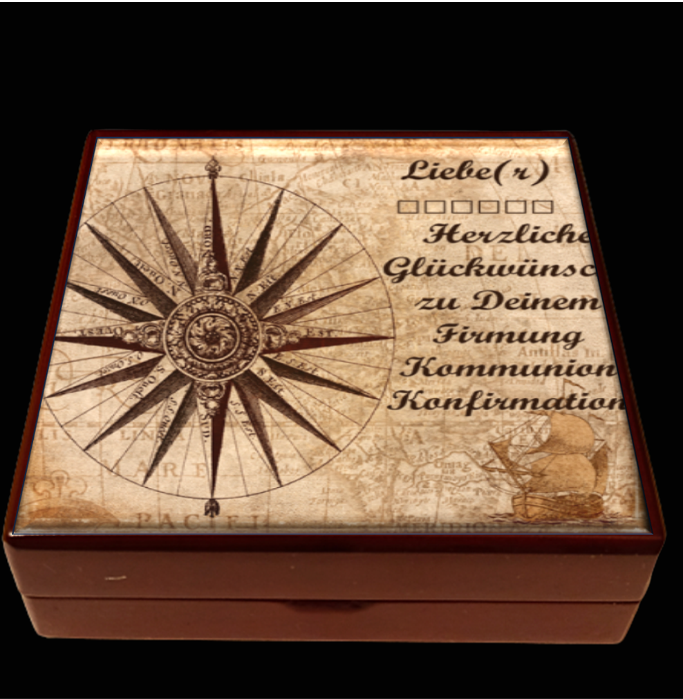 Communion - Compass - Communion_Confirmation_Confirmation - 0.5 ounces silver "Little Feet"