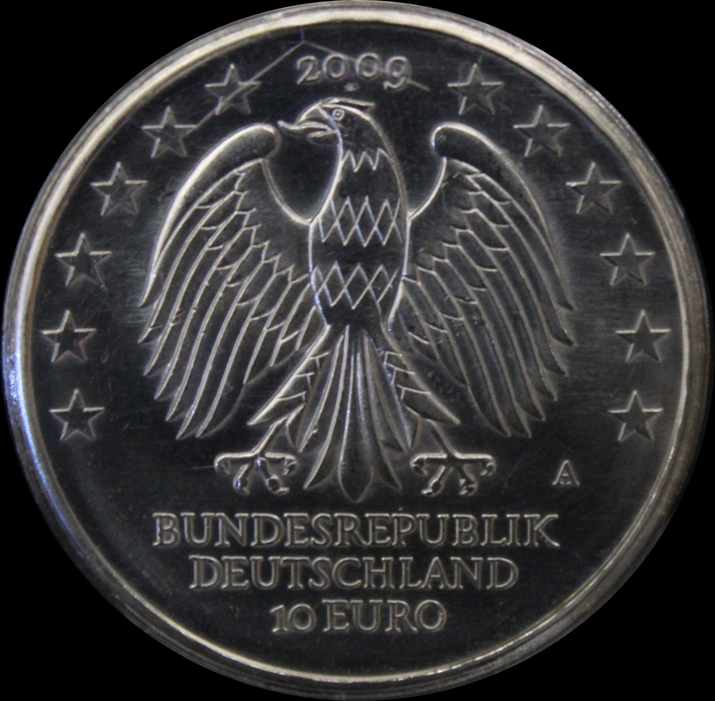 600 JAHRE UNIVERSITÄT LEIPZIG, Serie 10 € Silber Gedenkmünzen Deutschland, Stempelglanz, 2009