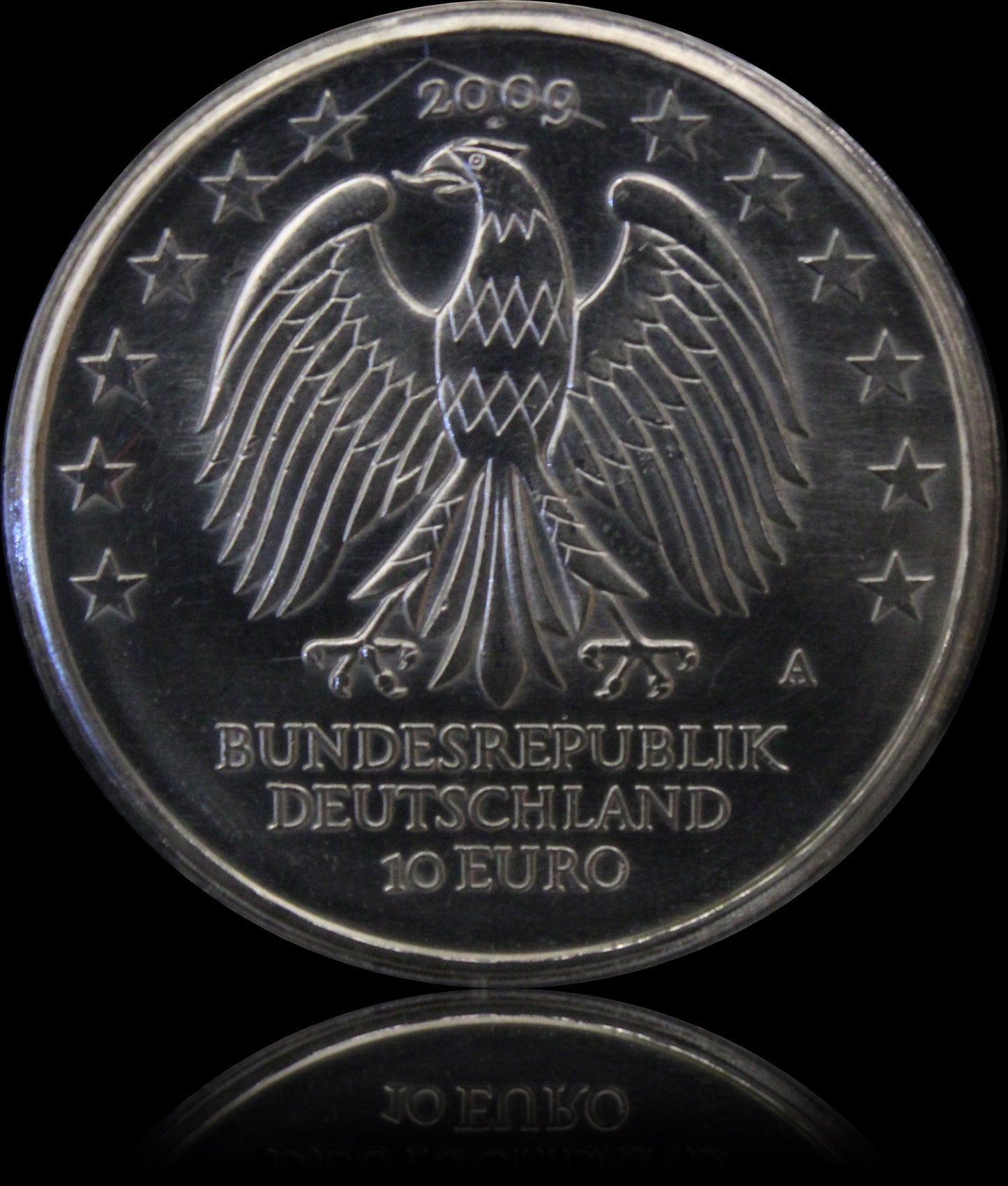 600 JAHRE UNIVERSITÄT LEIPZIG, Serie 10 € Silber Gedenkmünzen Deutschland, Stempelglanz, 2009