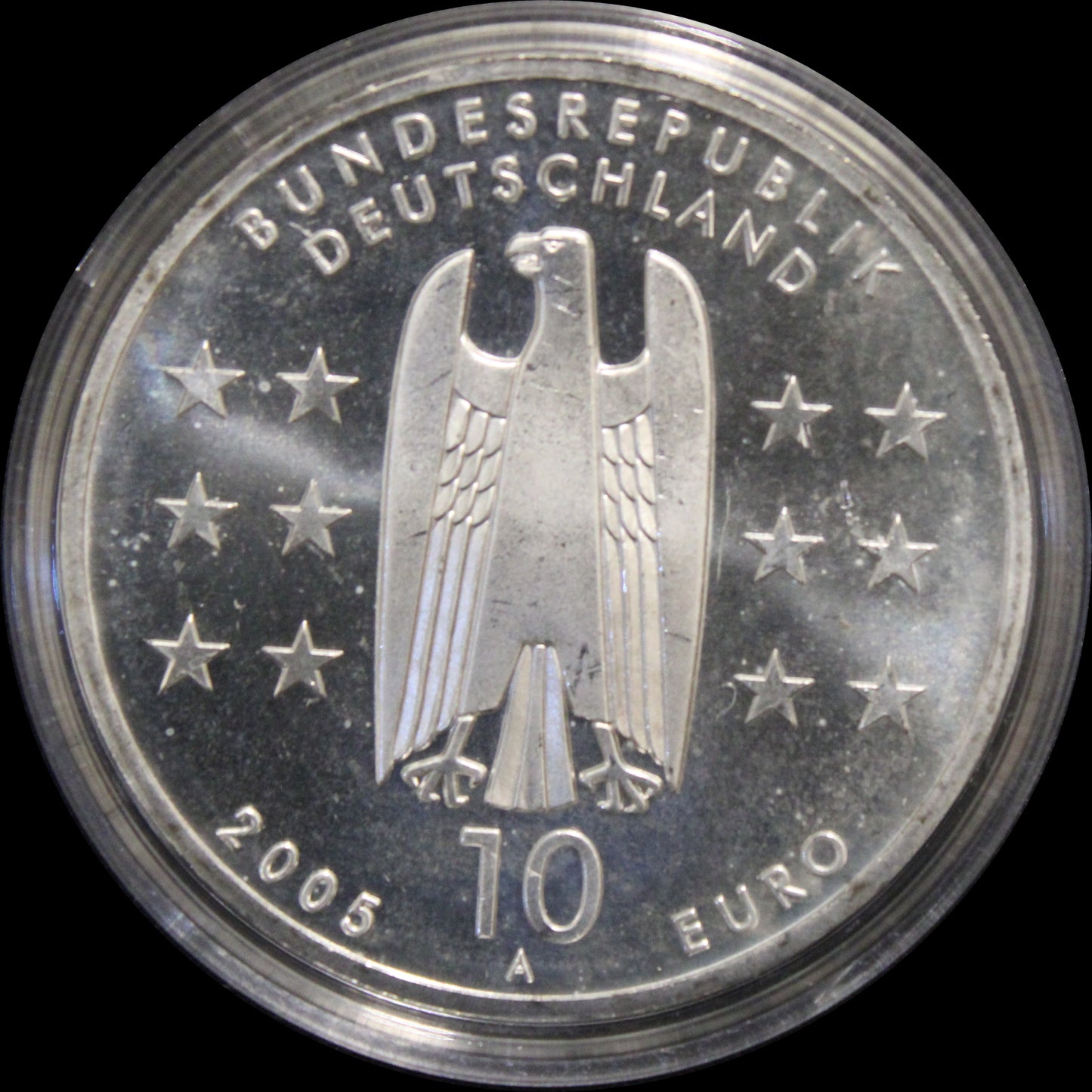 1200 JAHRE MAGDEBURG, Serie 10 € Silber Gedenkmünzen Deutschland, Stempelglanz, 2005