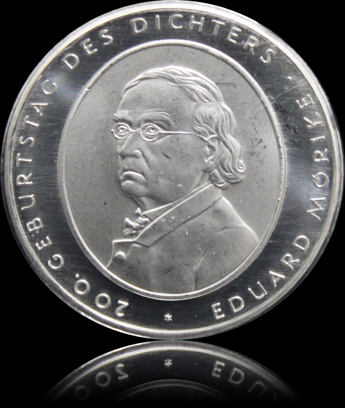 51 Stück, Serie 10 € Silber Gedenkmünzen Deutschland, Stempelglanz, 2002 - 2011