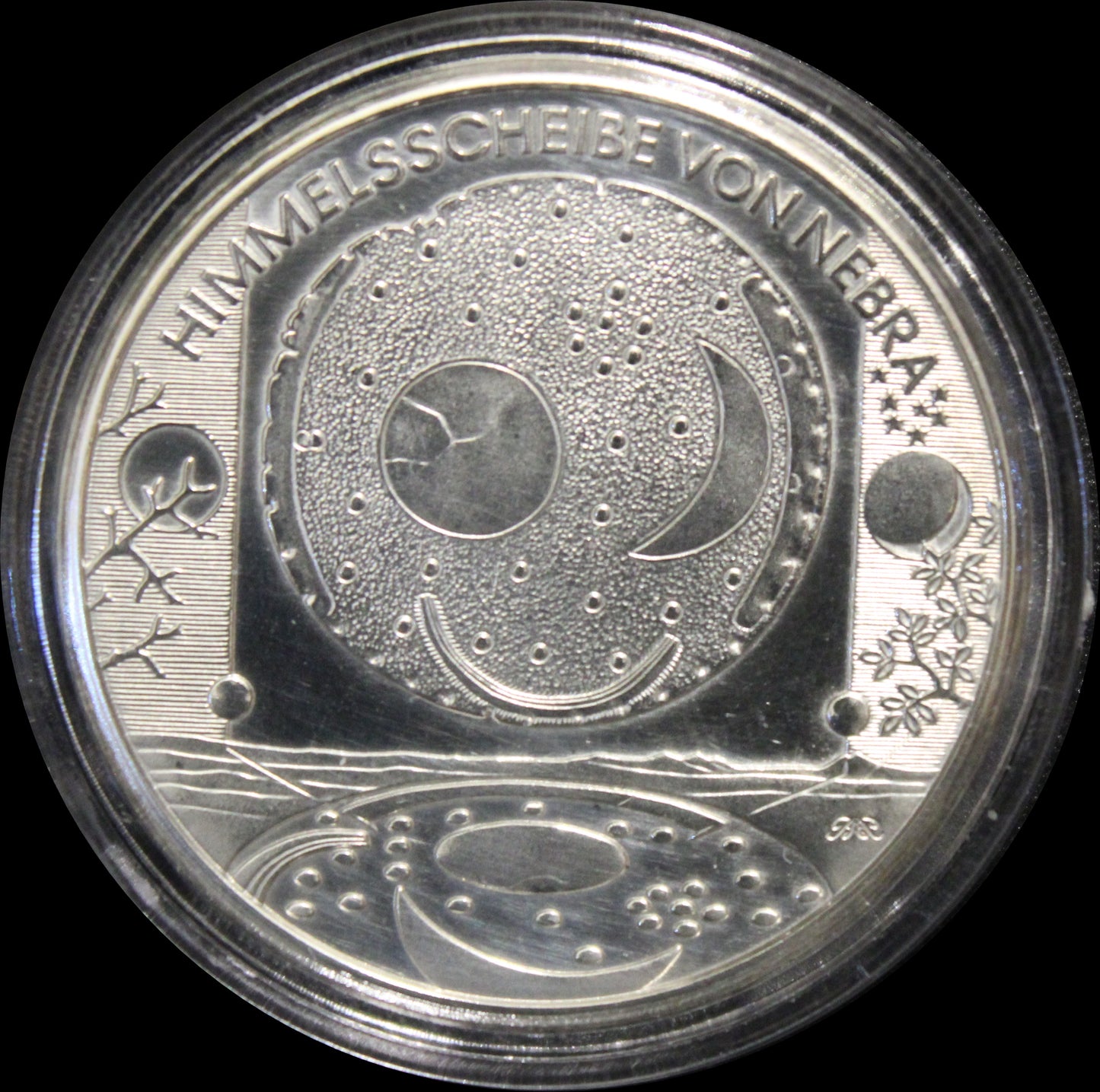 HIMMELSSCHEIBE VON NEBRA, Serie 10 € Silber Gedenkmünzen Deutschland, Stempelglanz, 2008