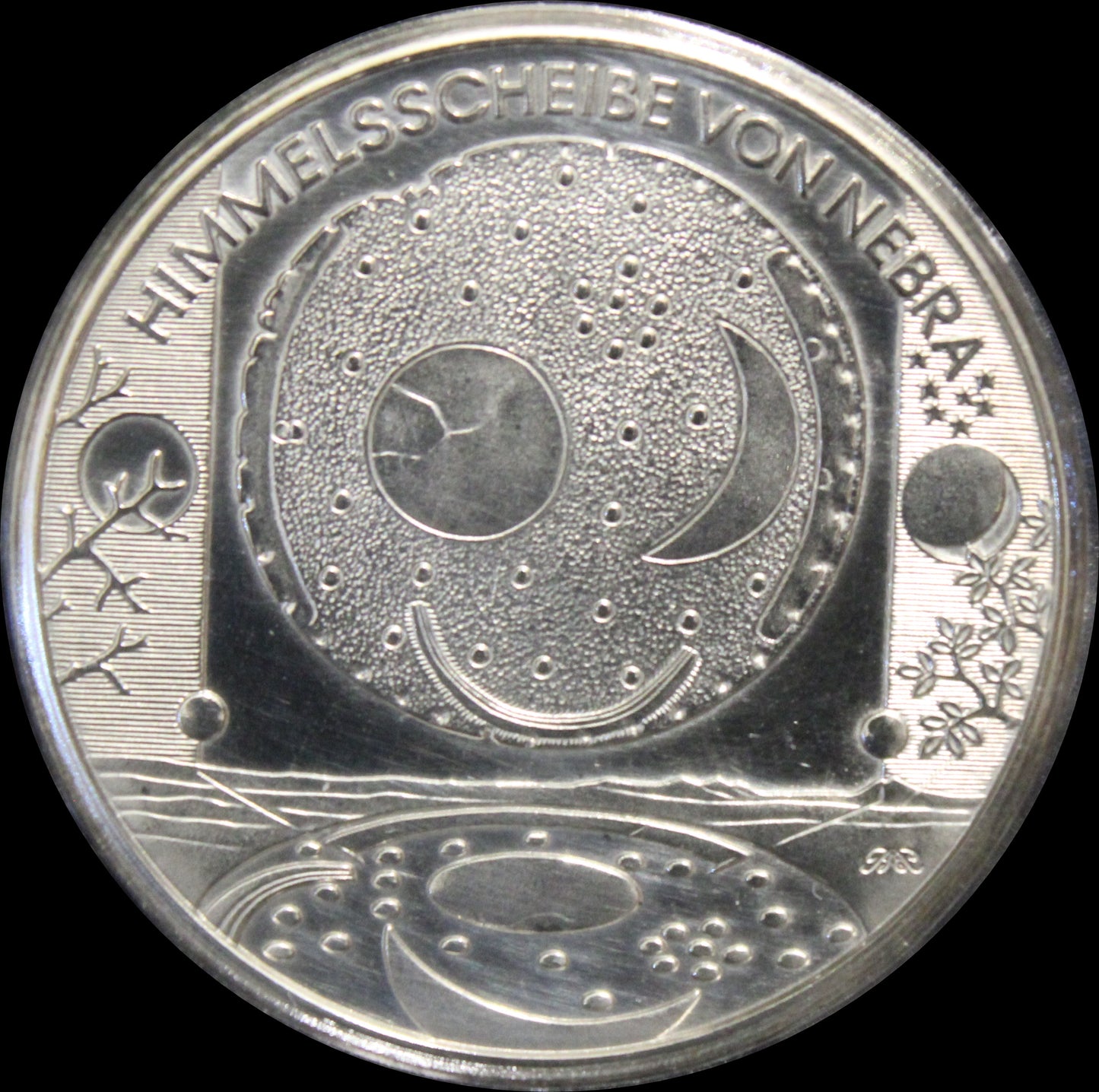 HIMMELSSCHEIBE VON NEBRA, Serie 10 € Silber Gedenkmünzen Deutschland, Stempelglanz, 2008