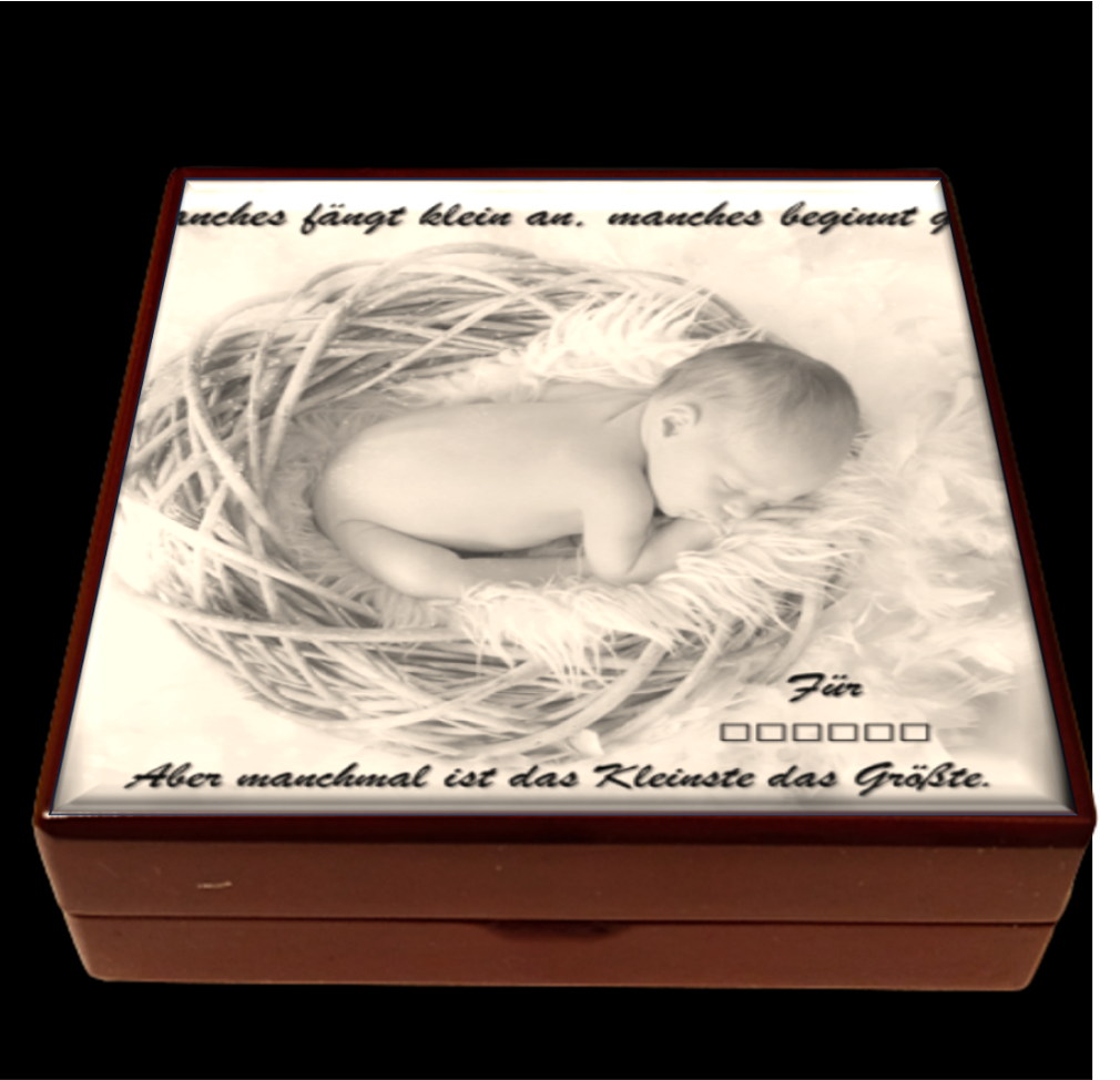 Birth - Nest - Boy/Girl - 1/2 ounce silver "Little Feet"