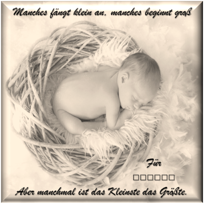 Birth - Nest - Congratulations - 40 €