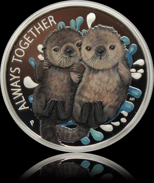 OTTER, Allways Together series, 0.5 oz silver proof, 2020