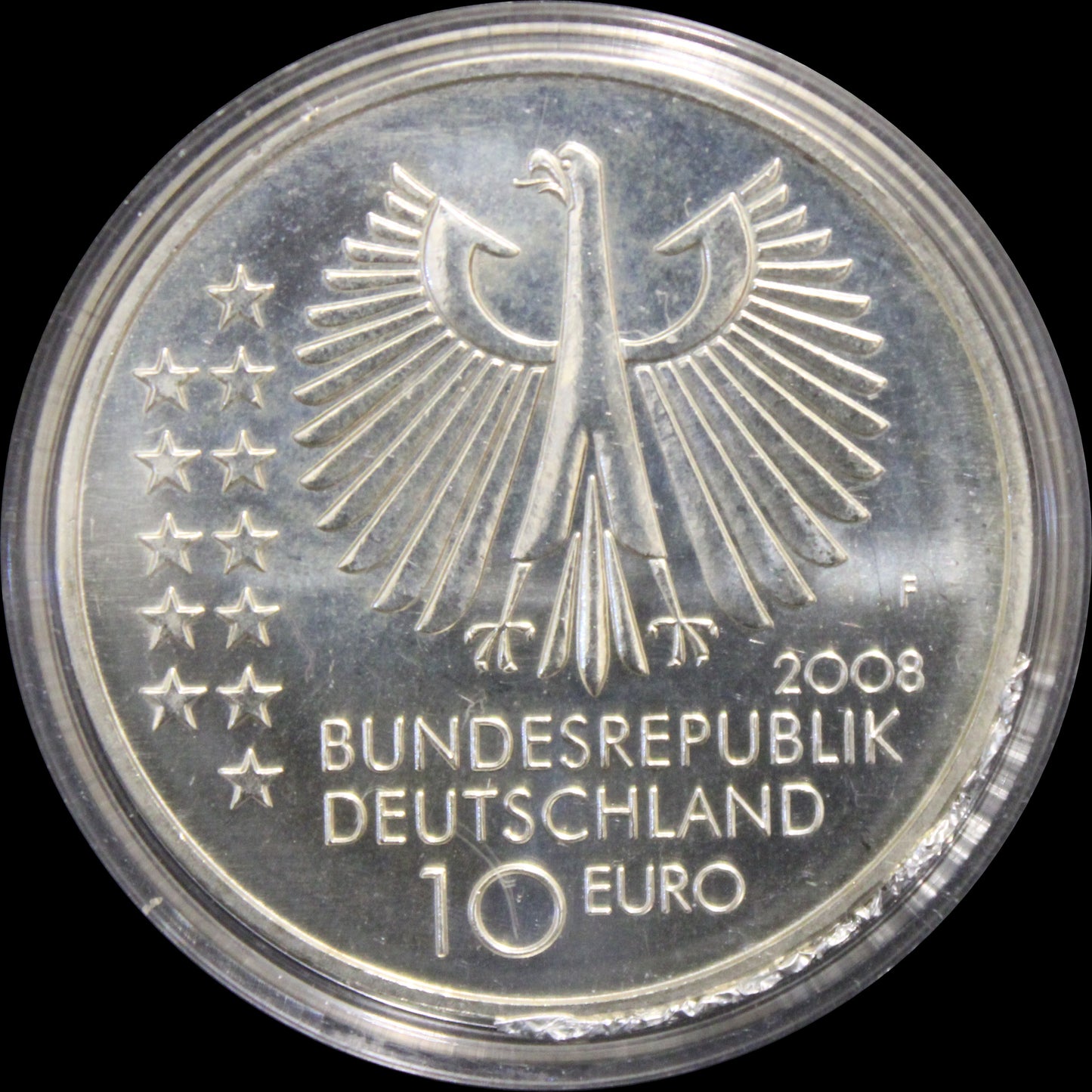 150. GEBURTSTAG MAX PLANCK, Serie 10 € Silber Gedenkmünzen Deutschland, Stempelglanz, 2008