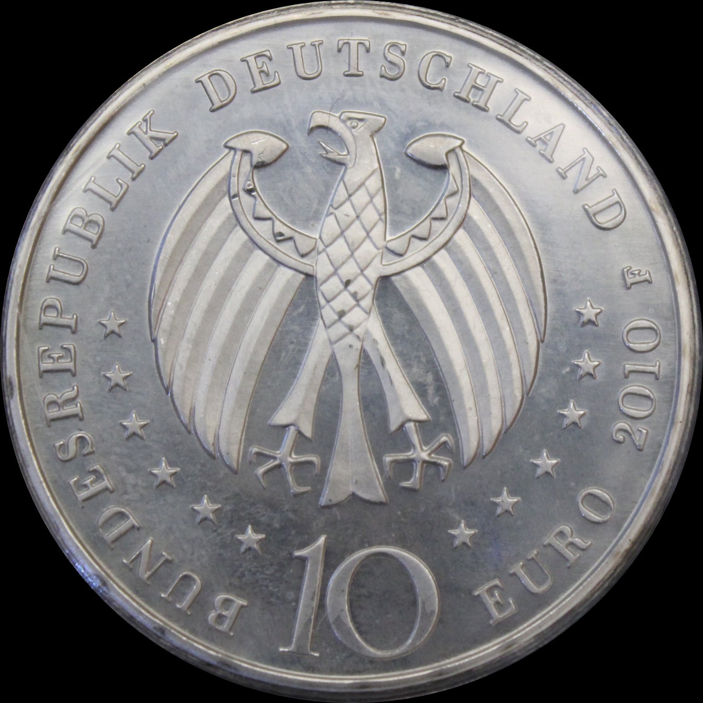 300 JAHRE PORZELANHERSTELLUNG IN DEUTSCHLAND, Serie 10 € Silber Gedenkmünzen Deutschland, Stempelglanz, 2010
