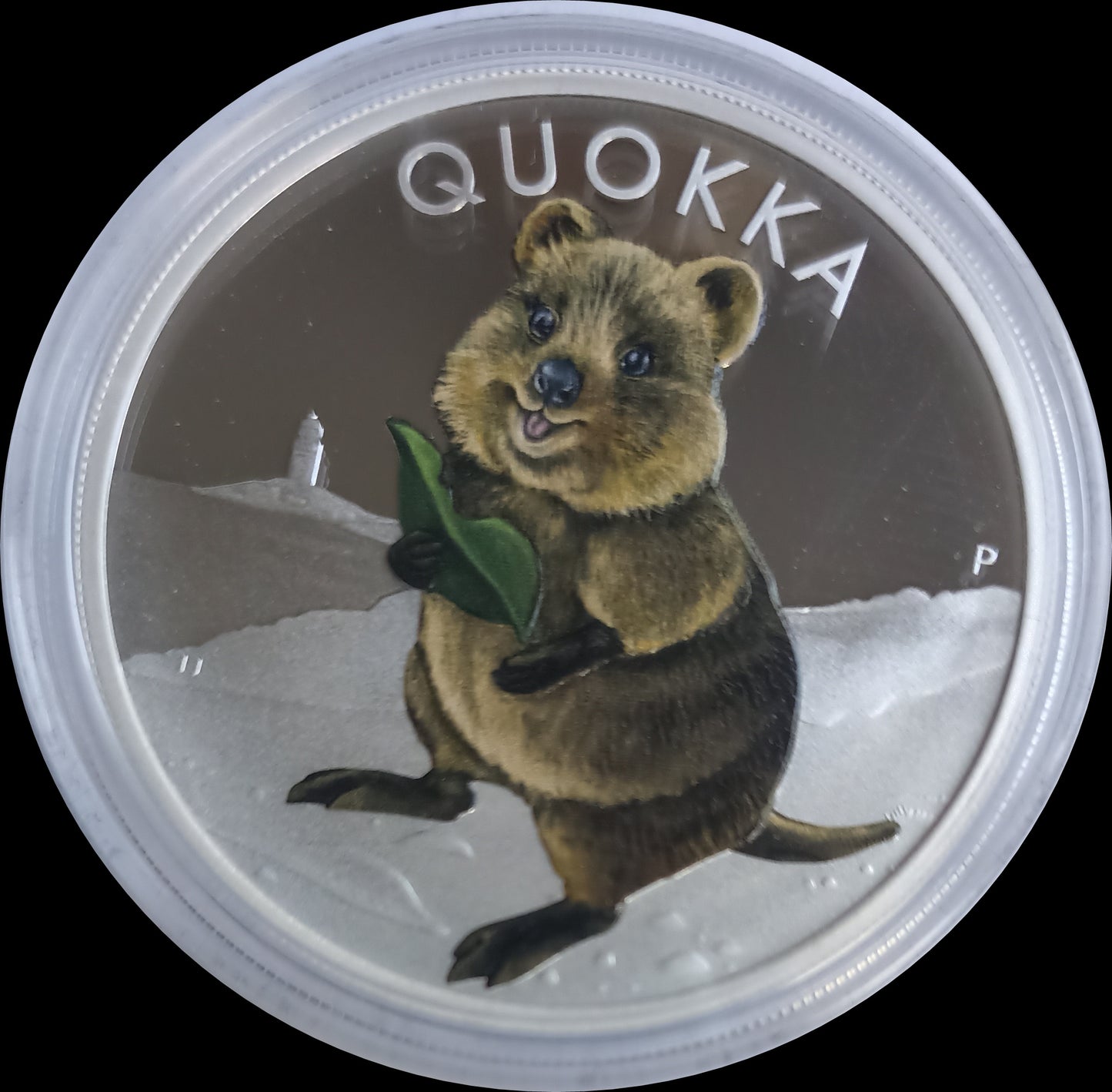 Quokka, Quokka Series, 1 oz Silver Proof Colored $1, 2021