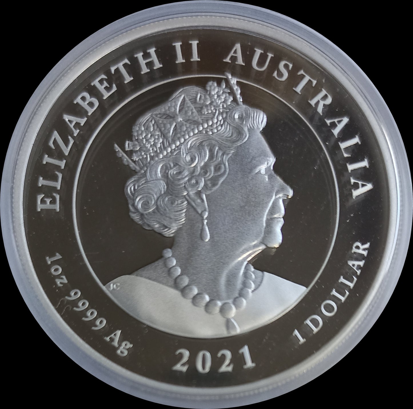 Quokka, Quokka Series, 1 oz Silver Proof Colored $1, 2021