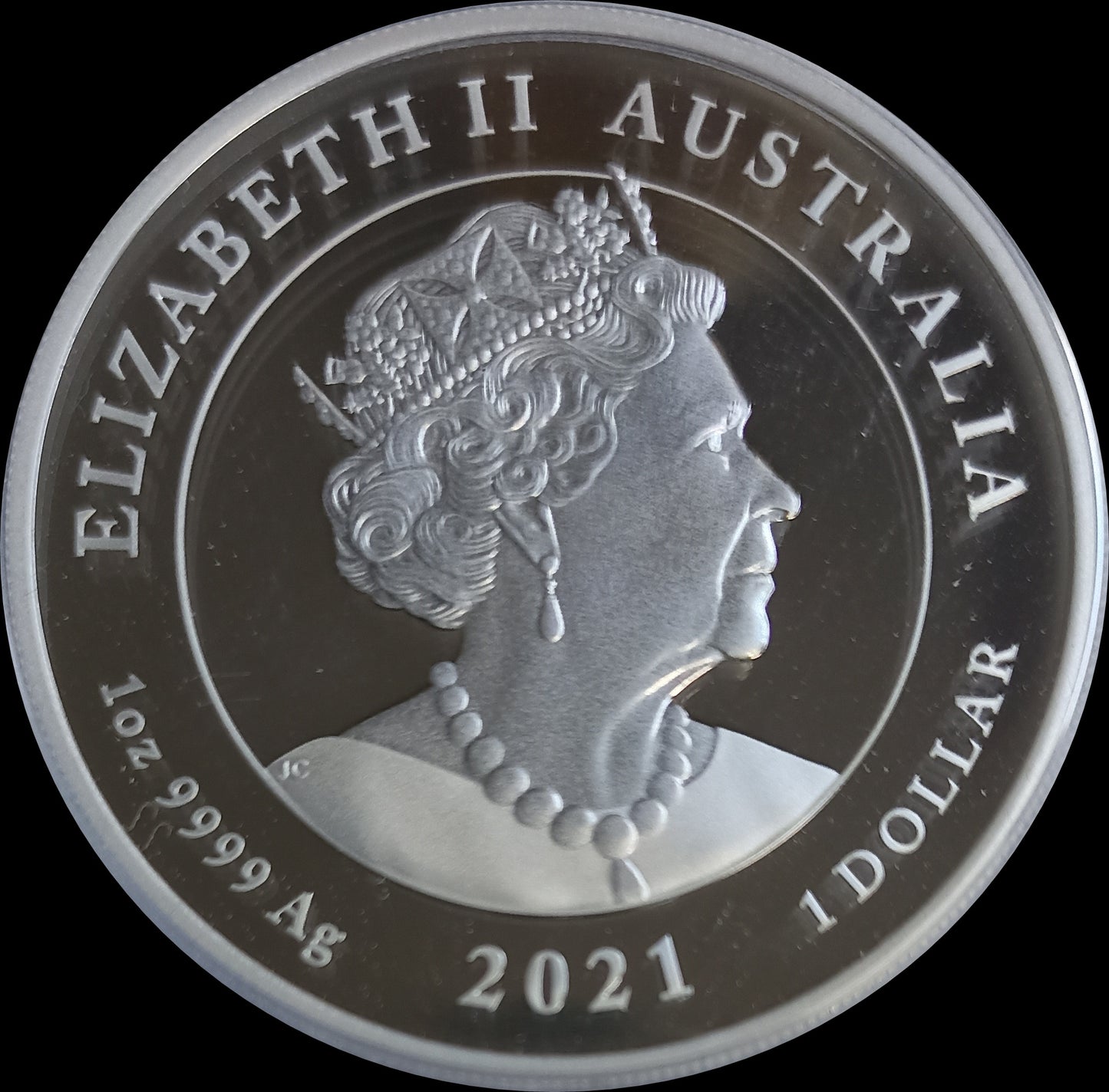 Quokka, Quokka Series, 1 oz Silver Proof Colored $1, 2021