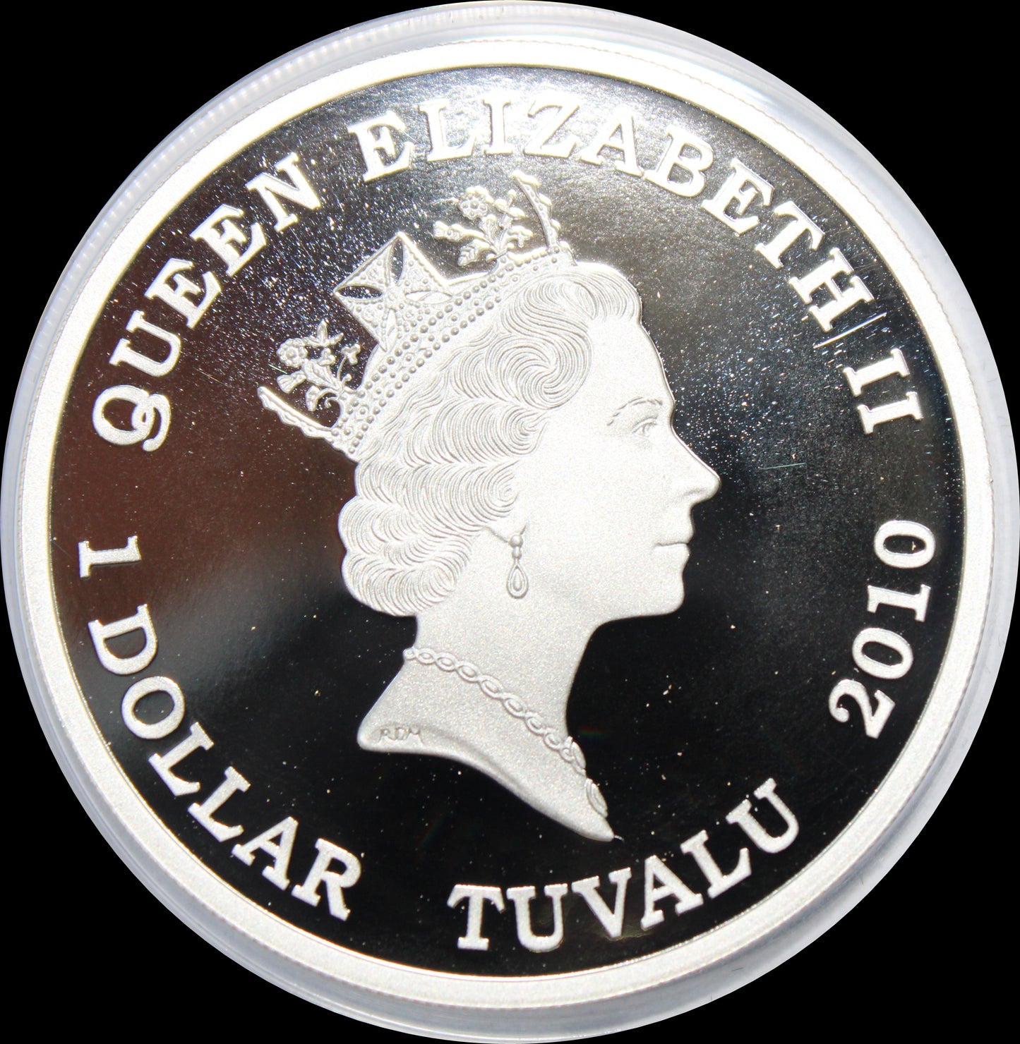 WIEDERVEREINIGUNG DEUTSCHLAND, Serie Deutschland - Tuvalu, 1 oz Silver 1TVD, Proof 2020