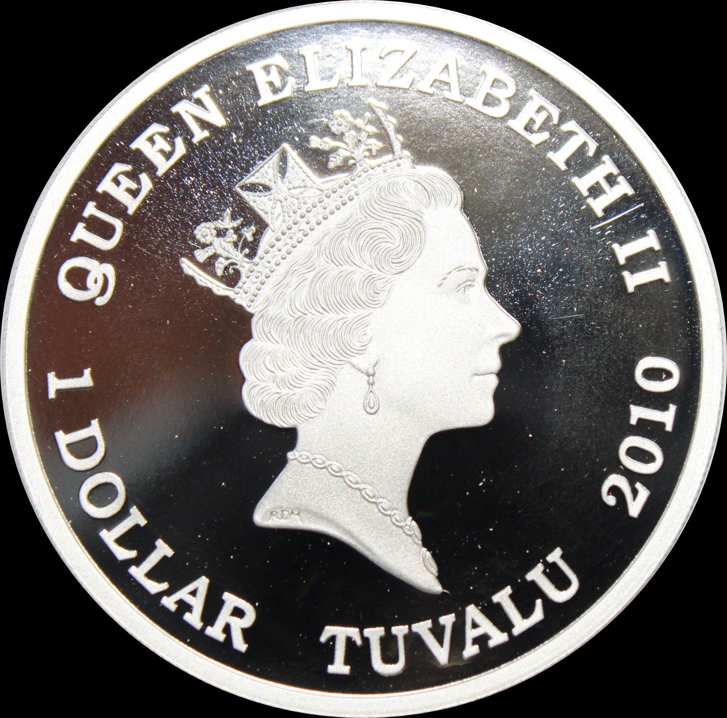 WIEDERVEREINIGUNG DEUTSCHLAND, Serie Deutschland - Tuvalu, 1 oz Silver 1TVD, Proof 2020