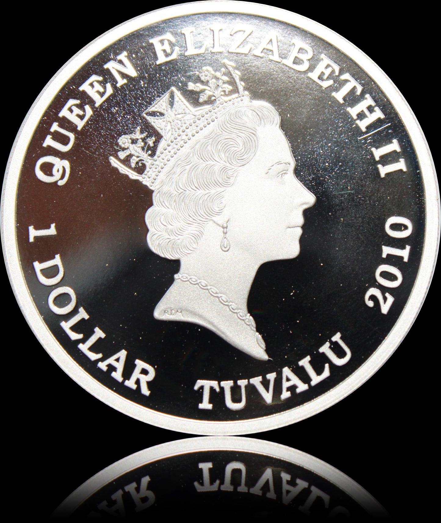 WIEDERVEREINIGUNG DEUTSCHLAND, Serie Deutschland - Tuvalu, 1 oz Silver 1TVD, Proof 2020