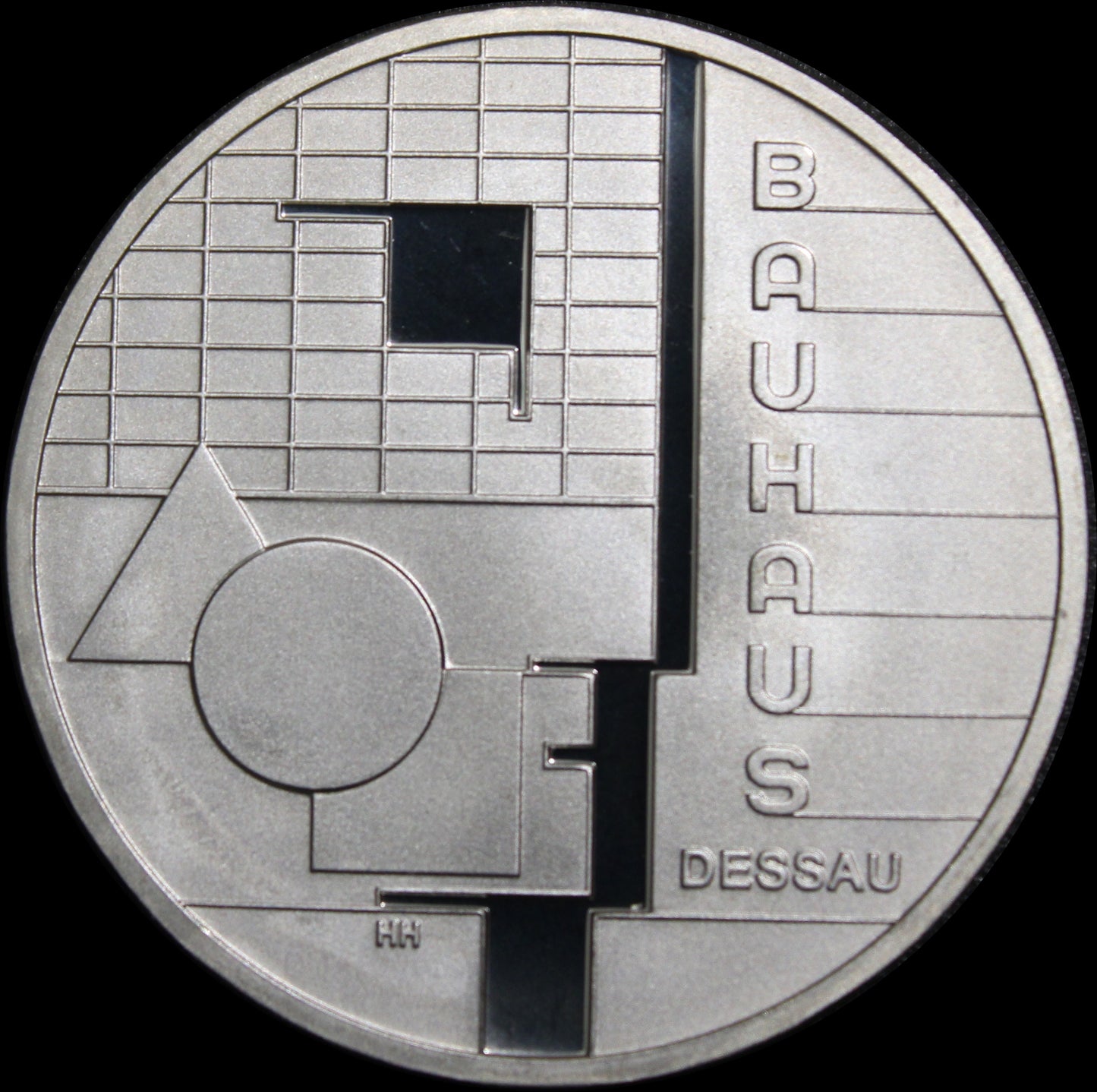 BAUHAUS DESSAU, Serie 10 € Silber Gedenkmünzen Deutschland, Spiegelglanz, 2004