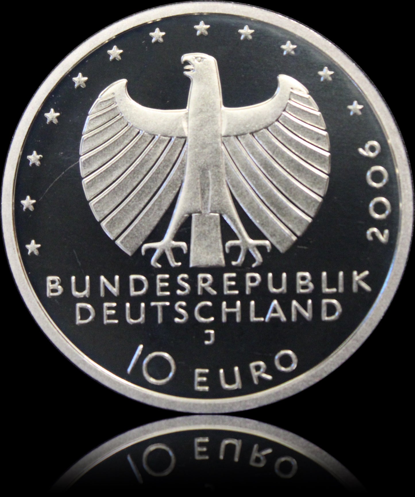 650 JAHRE STÄDTEHANSE, Serie 10 € Silber Gedenkmünzen Deutschland, Spiegelglanz, 2006