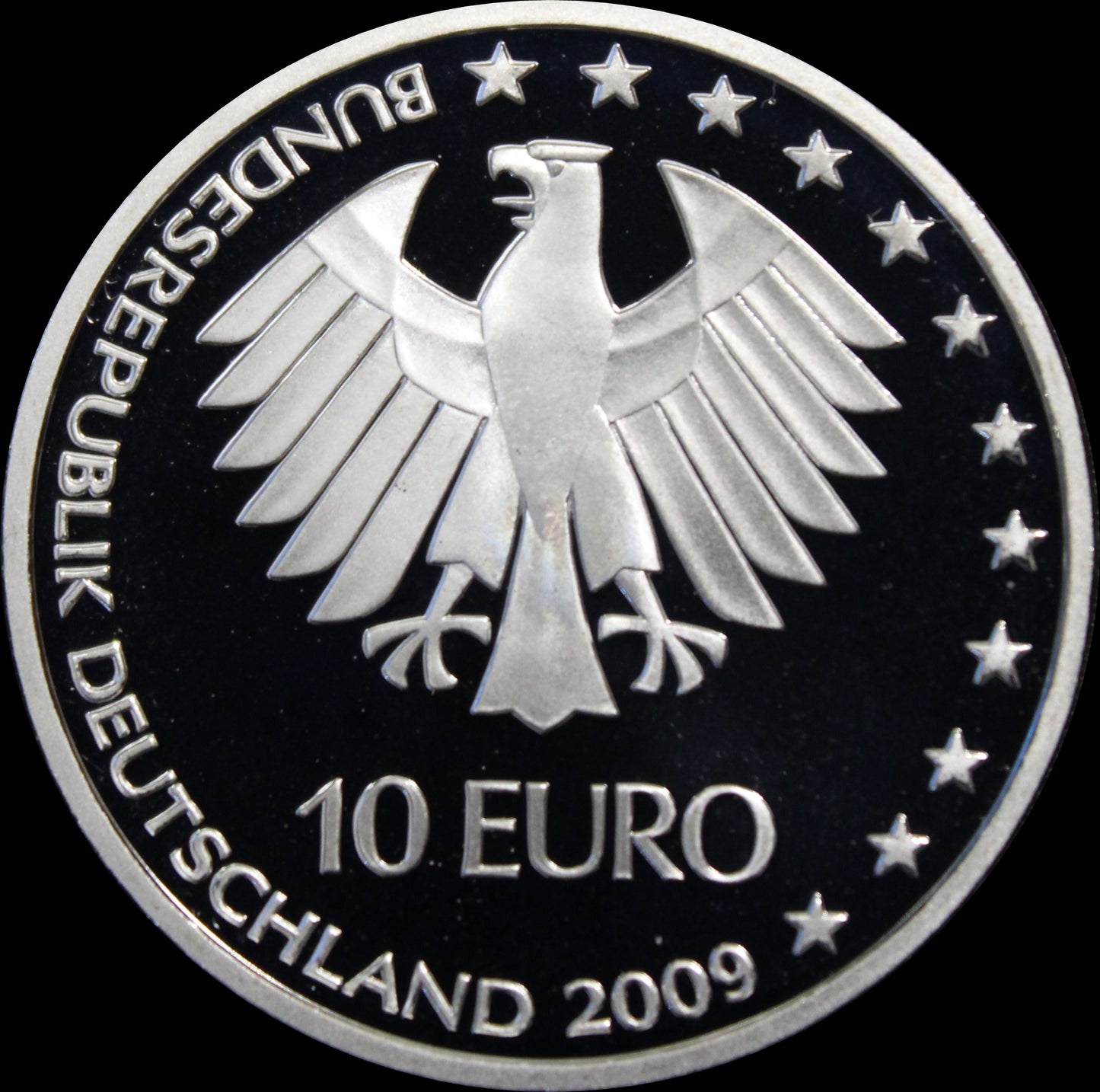 IAAF LEICHTATHLETIK WM BERLIN, Serie 10 € Silber Gedenkmünzen Deutschland, Spiegelglanz , 2009