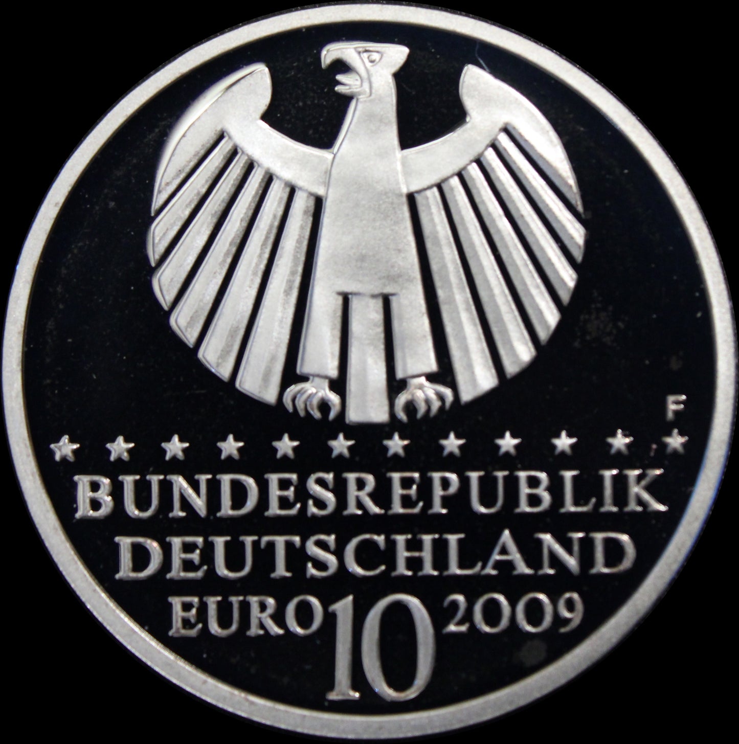 400 JAHRE KEPPLERSCHE GESETZE, Serie 10 € Silber Gedenkmünzen Deutschland, Spiegelglanz , 2009