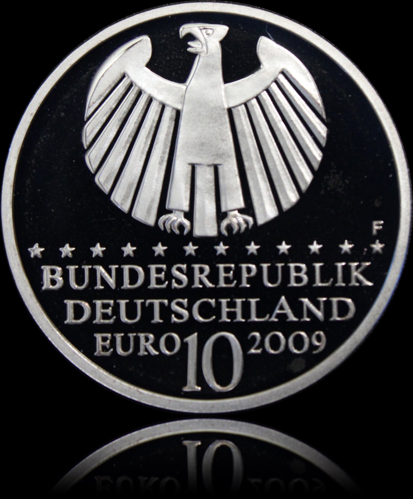 400 JAHRE KEPPLERSCHE GESETZE, Serie 10 € Silber Gedenkmünzen Deutschland, Spiegelglanz , 2009