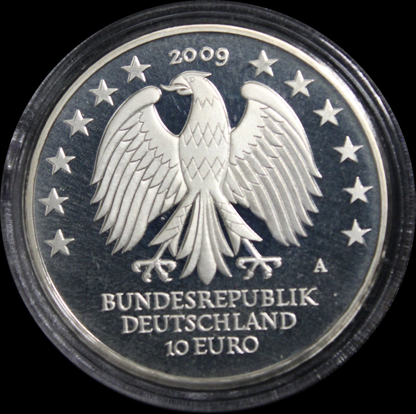 600 JAHRE UNIVERSITÄT LEIPZIG, Serie 10 € Silber Gedenkmünzen Deutschland, Spiegelglanz, 2009