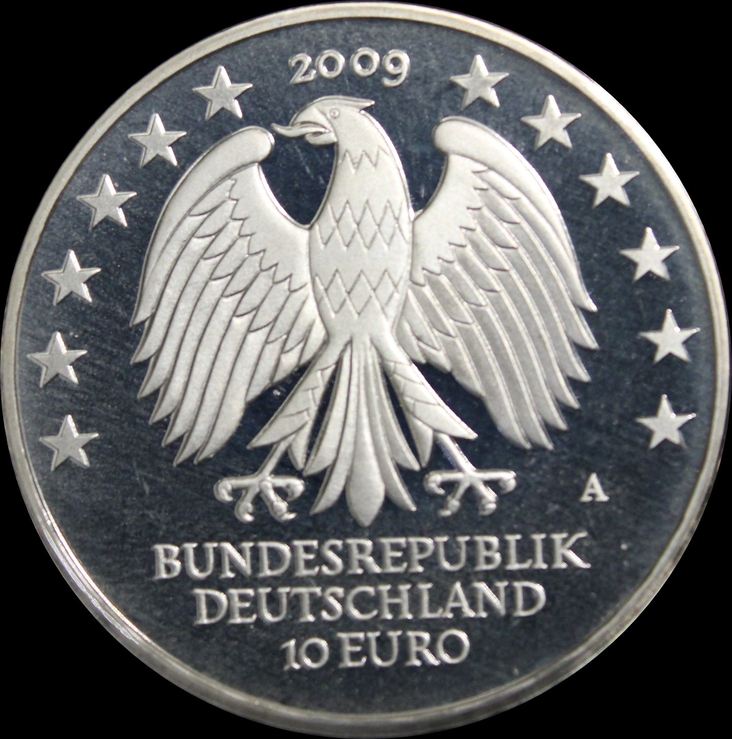 600 JAHRE UNIVERSITÄT LEIPZIG, Serie 10 € Silber Gedenkmünzen Deutschland, Spiegelglanz, 2009