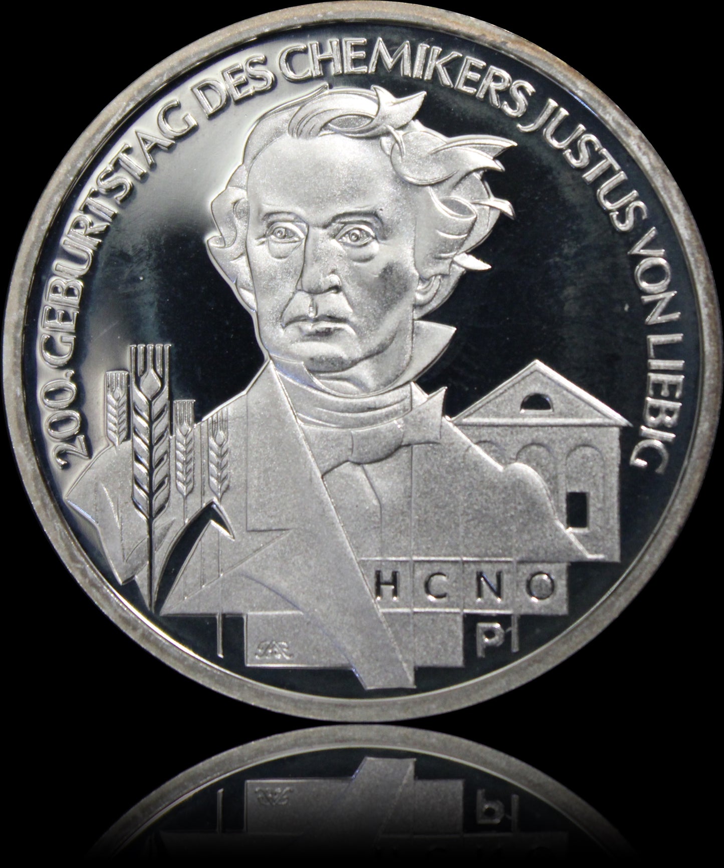 51 Stück, Serie 10 € Silber Gedenkmünzen Deutschland, Spiegelglanz, 2002-2011