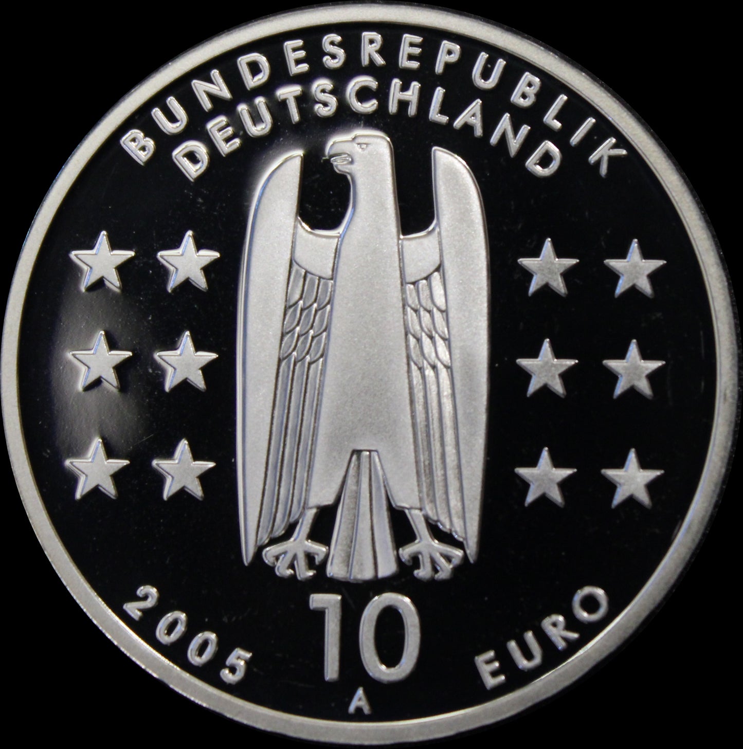 1200 JAHRE MAGDEBURG, Serie 10 € Silber Gedenkmünzen Deutschland, Spiegelglanz, 2005