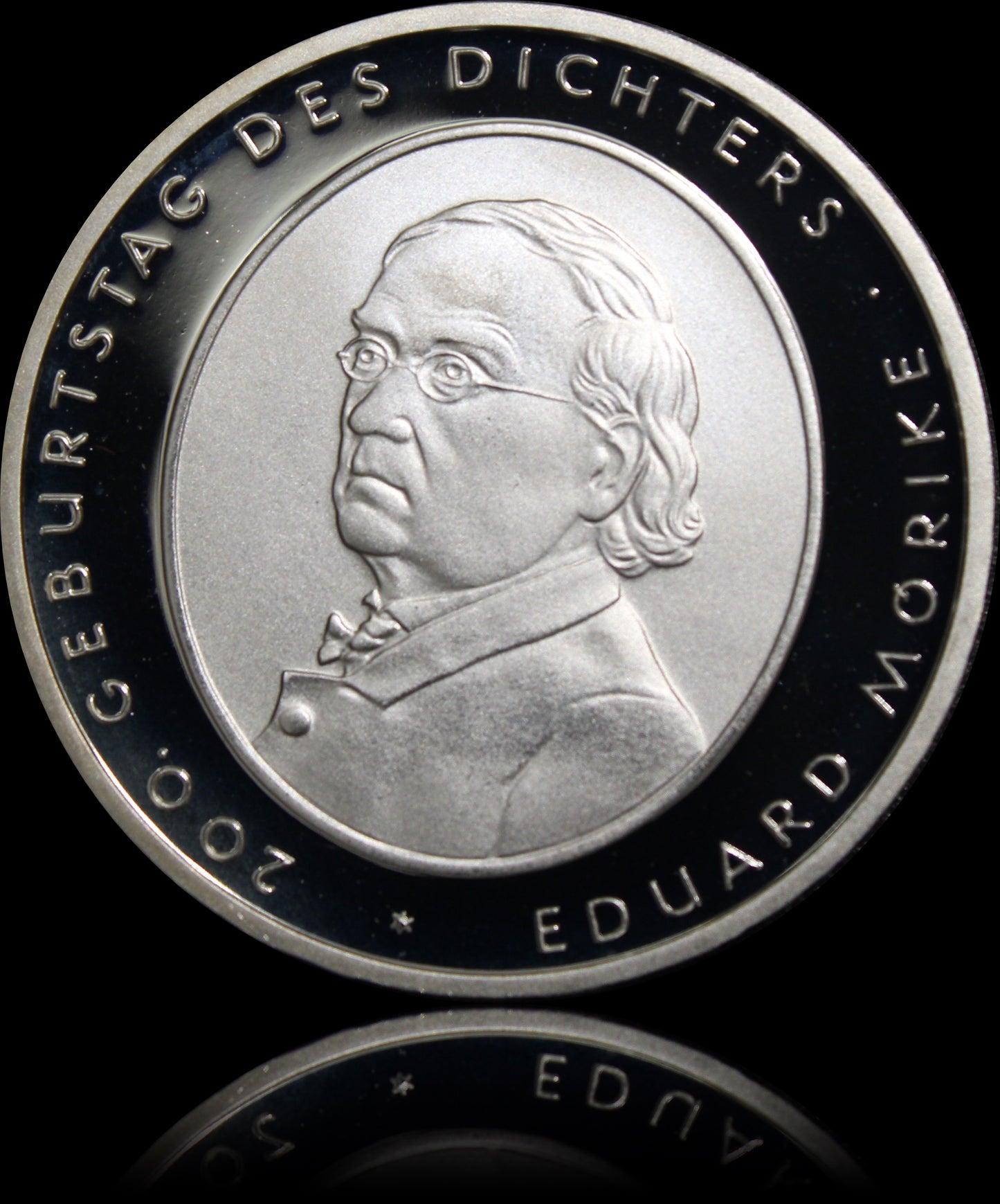 51 Stück, Serie 10 € Silber Gedenkmünzen Deutschland, Spiegelglanz, 2002-2011