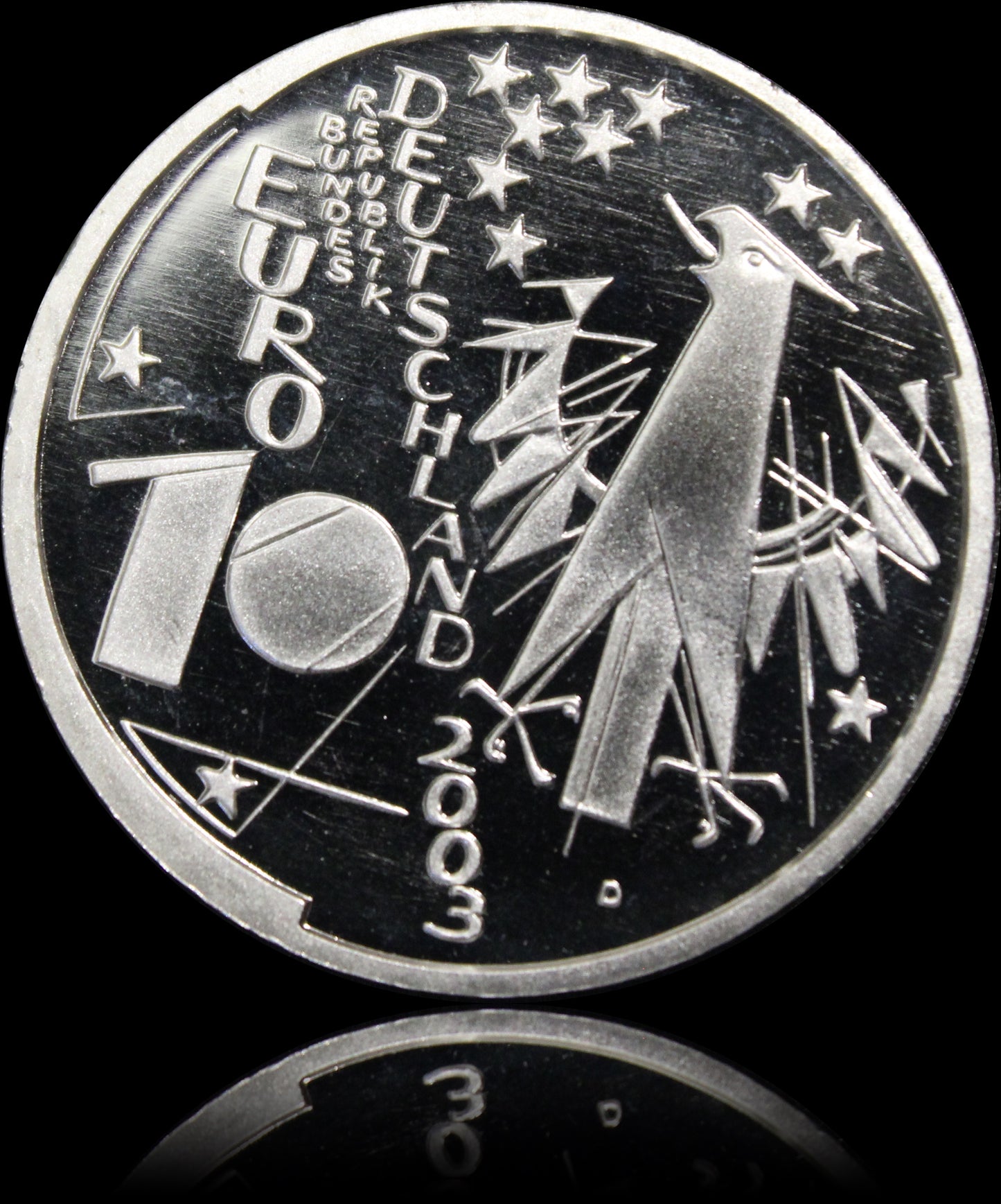 100 JHARE DEUTSCHES MUSEUM MÜNCHEN, Serie 10 € Silber Gedenkmünzen Deutschland, Spiegelglanz, 2002