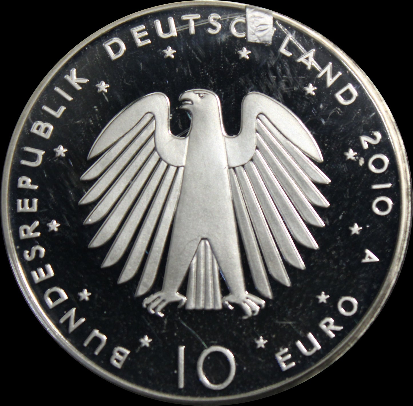 20 JHARE DEUTSCHE EINHEIT, Serie 10 € Silber Gedenkmünzen Deutschland, Spiegelglanz, 2010