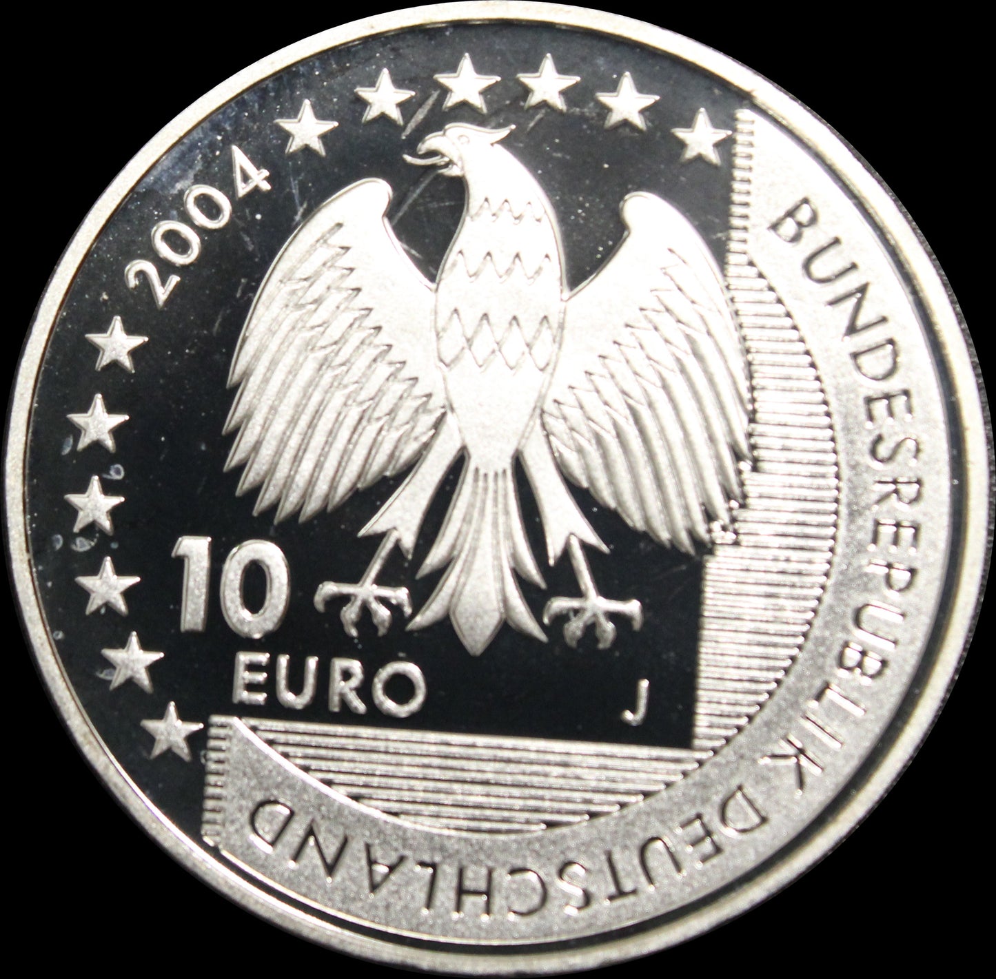 Kopie von NATIONALPARK WATTENMEER, Serie 10 € Silber Gedenkmünzen Deutschland, Spiegelglanz, 2004