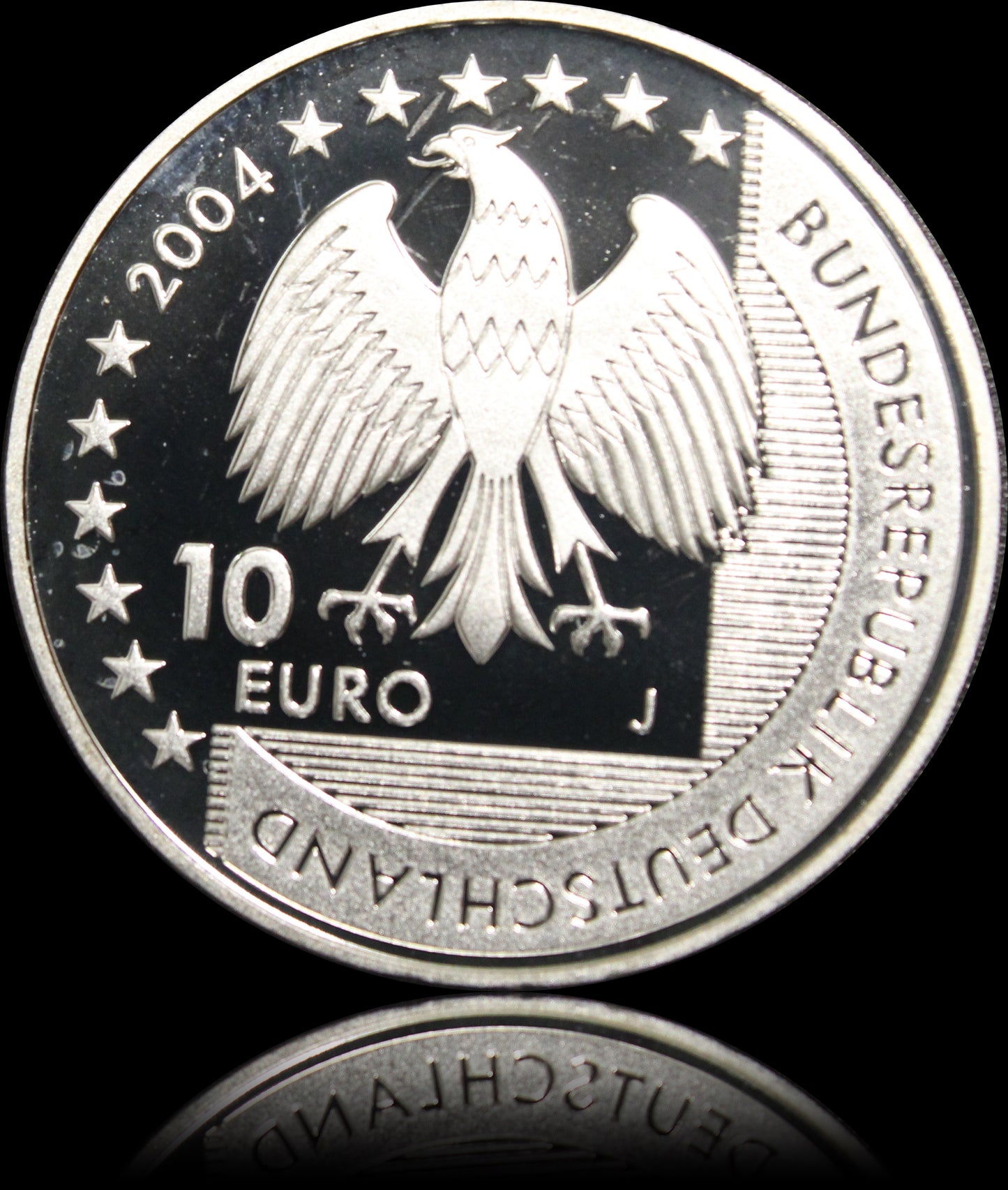 Kopie von NATIONALPARK WATTENMEER, Serie 10 € Silber Gedenkmünzen Deutschland, Spiegelglanz, 2004