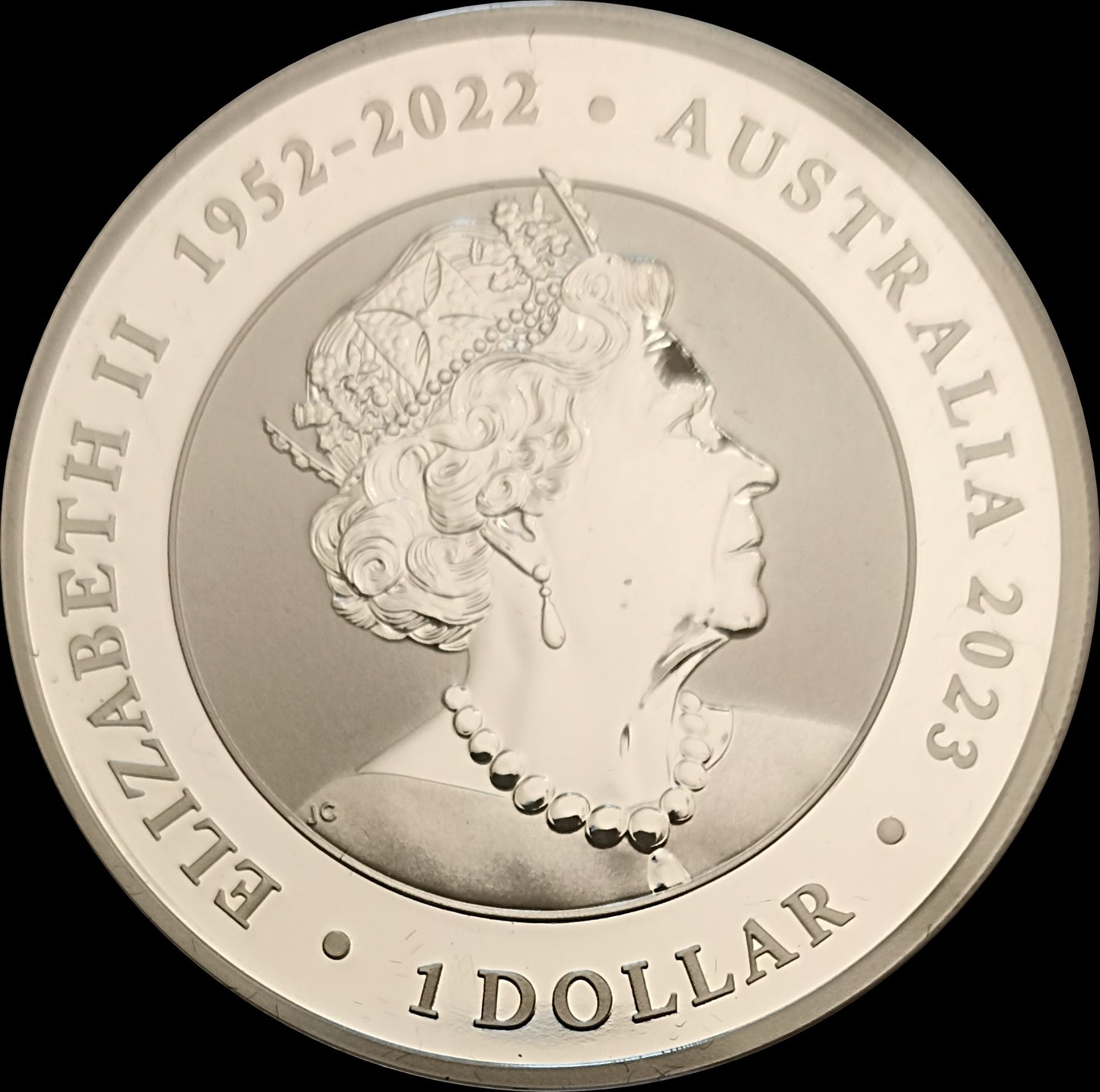 AUSTRALIAN SWAN COLORED, Australian Swan series, 1 oz Silver Colored Proof, 2023