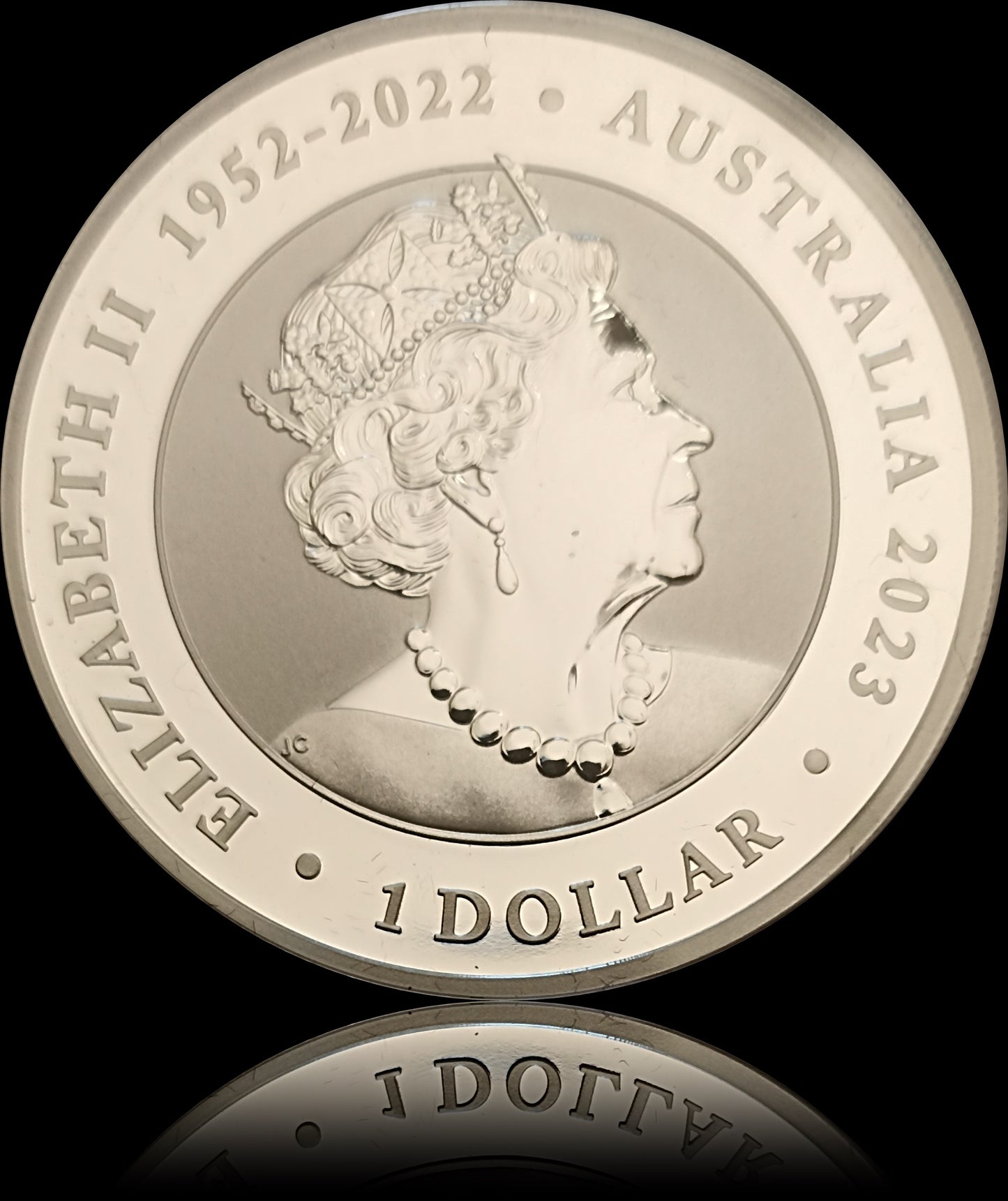 AUSTRALIAN SWAN COLORED, Australian Swan series, 1 oz Silver Colored Proof, 2023