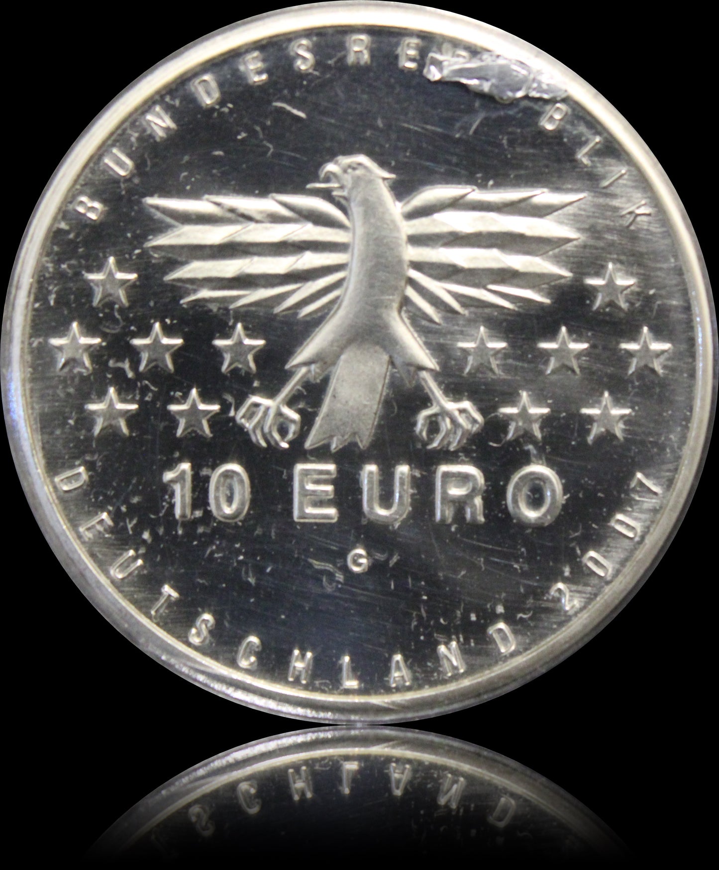 50 JAHRE BUNDESLAND SAARLAND, Serie 10 € Silber Gedenkmünzen Deutschland, Stempelglanz, 2007