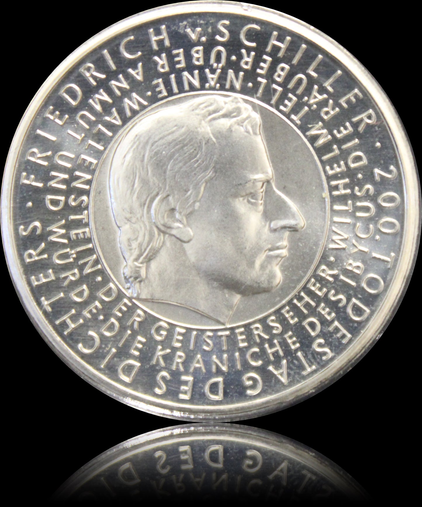 51 Stück, Serie 10 € Silber Gedenkmünzen Deutschland, Stempelglanz, 2002 - 2011