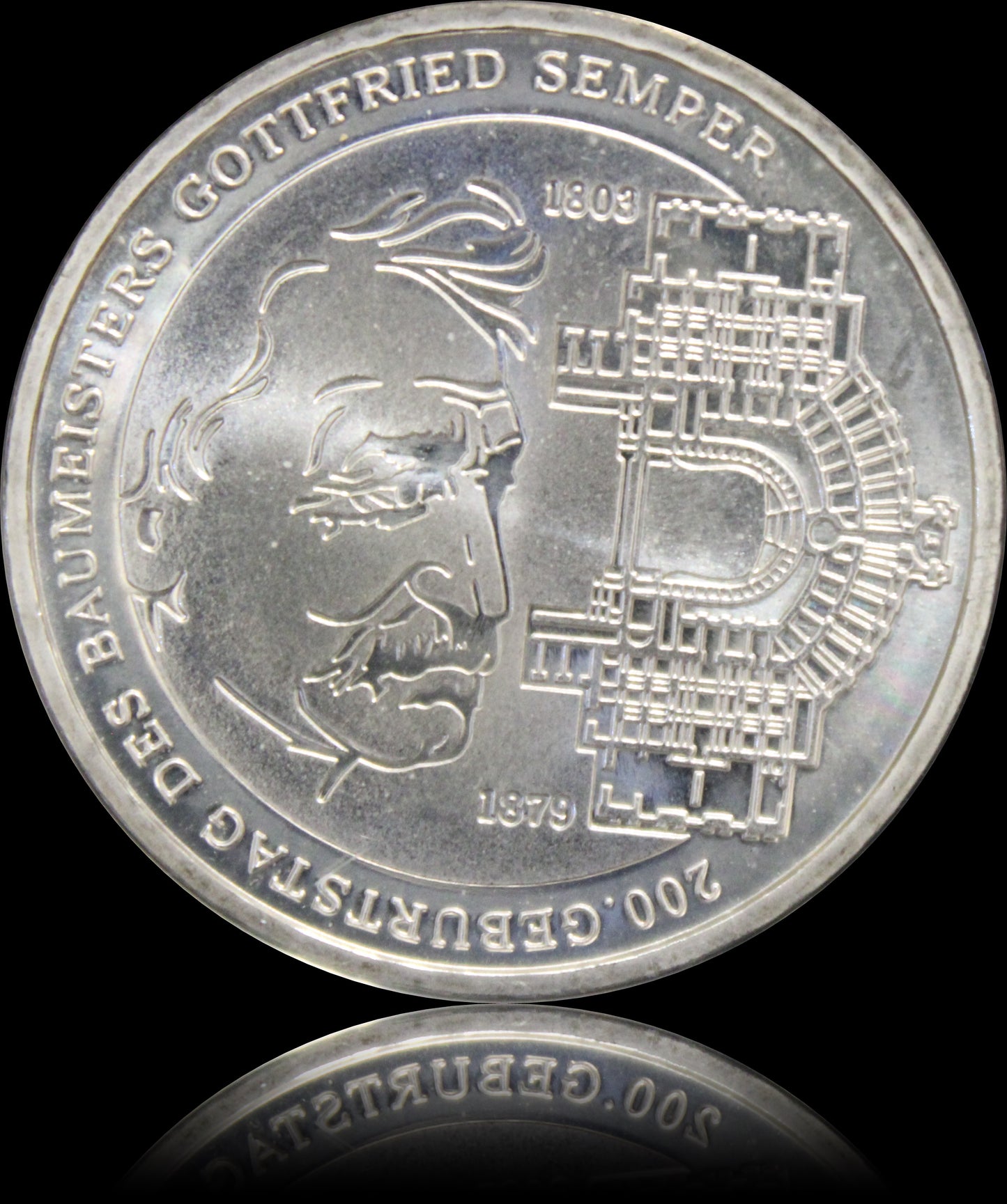 51 Stück, Serie 10 € Silber Gedenkmünzen Deutschland, Stempelglanz, 2002 - 2011