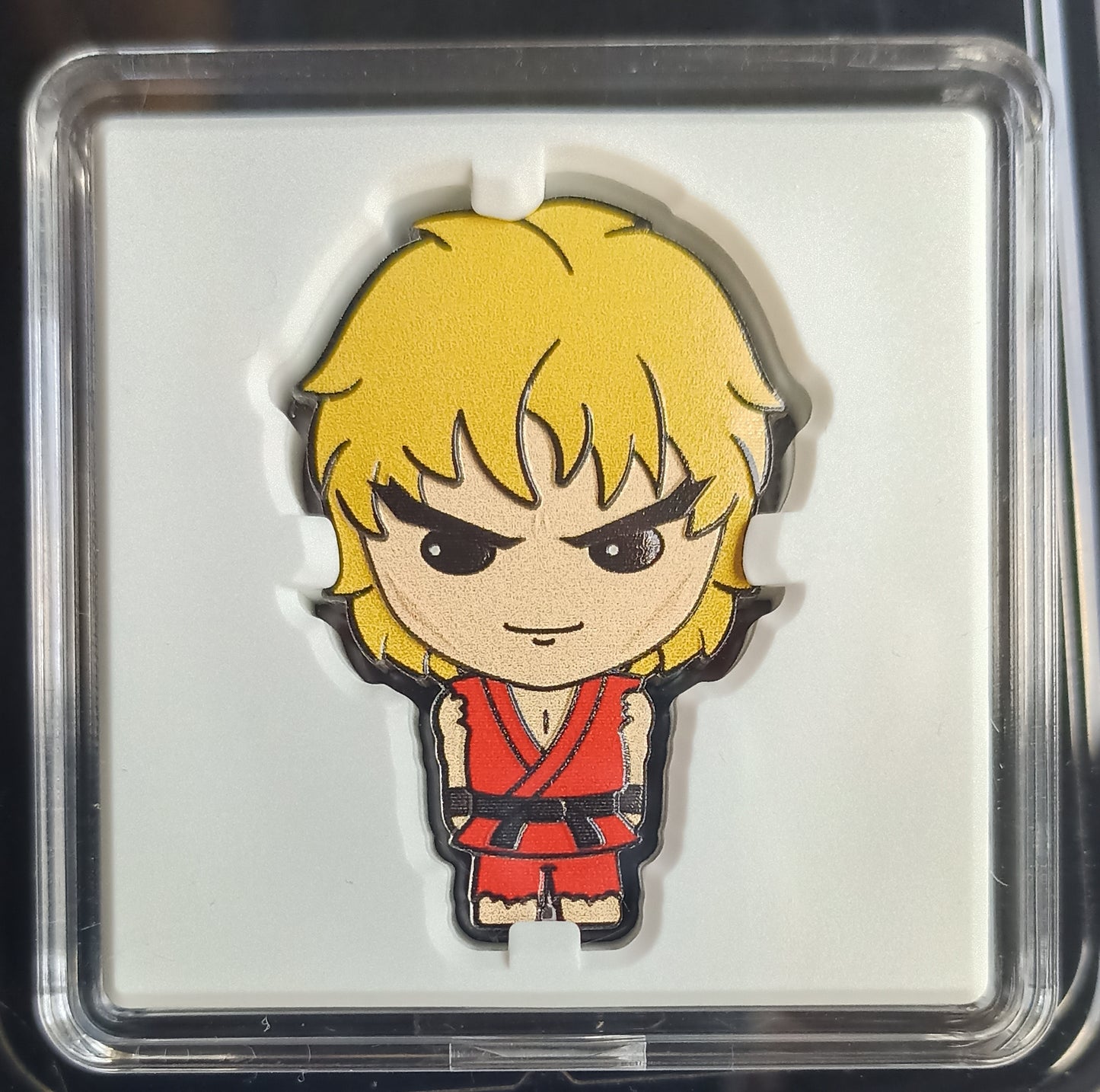 CHIBI KEN MASTERS, Serie Street Figthers, 1 oz Silber Coin, 2021