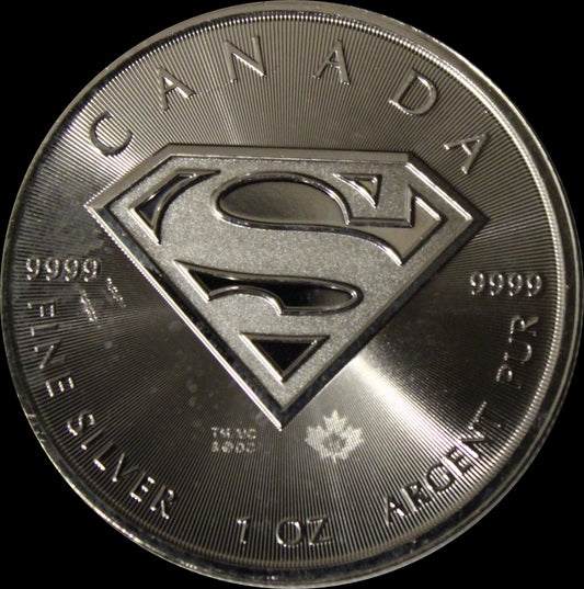 SUPERMAN, 1 oz Silver BU, 2020