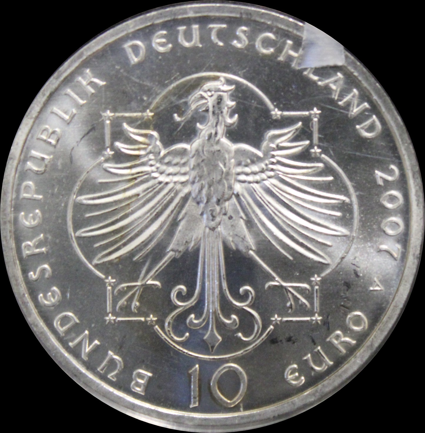 800. GEBURTSTAG ELISABETH VON THÜRINGEN, Serie 10 € Silber Gedenkmünzen Deutschland, Stempelglanz, 2007