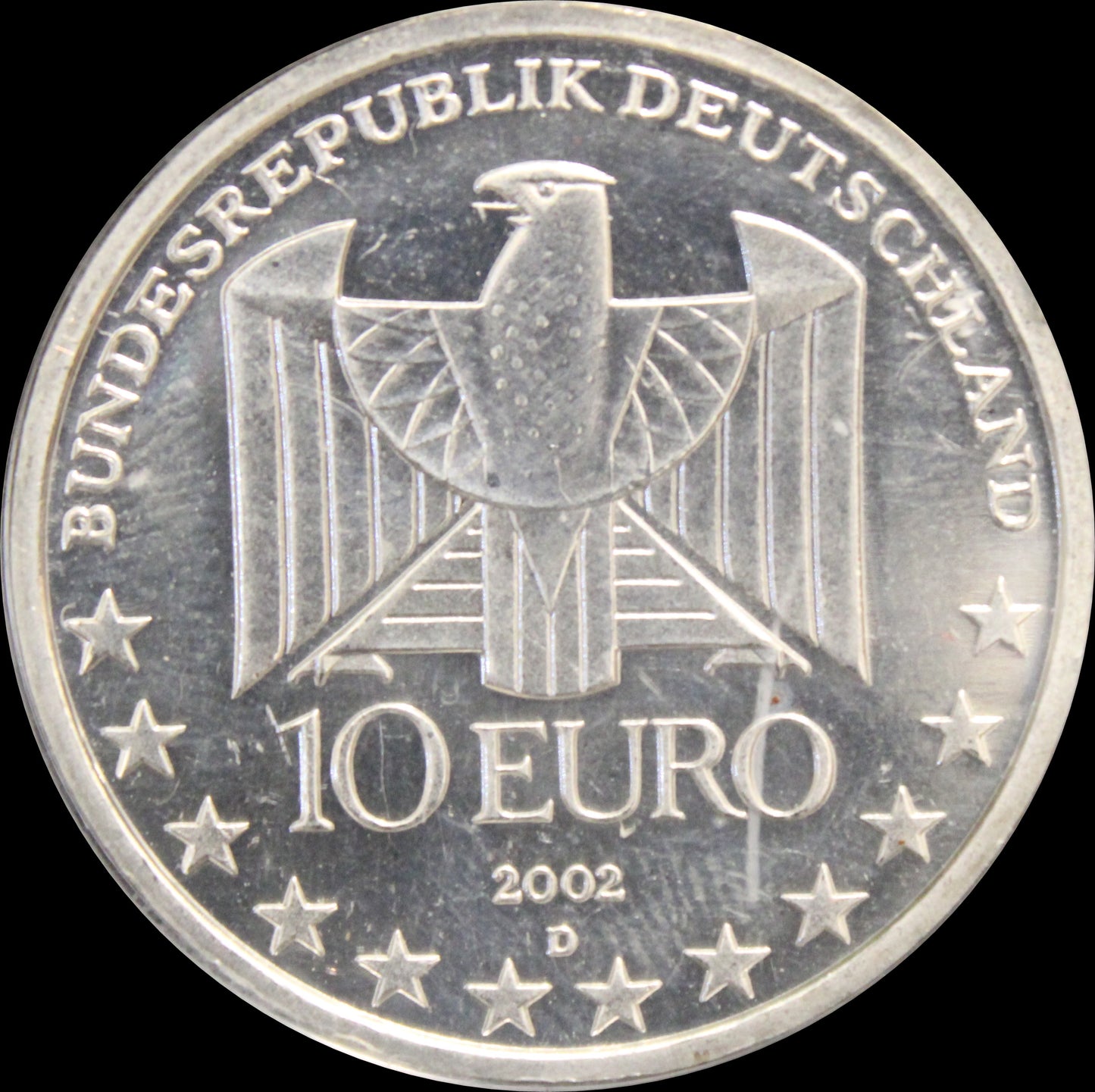 100 JAHRE U-BAHN IN DEUTSCHLAND, Serie 10 € Silber Gedenkmünzen Deutschland, Stempelglanz, 2002