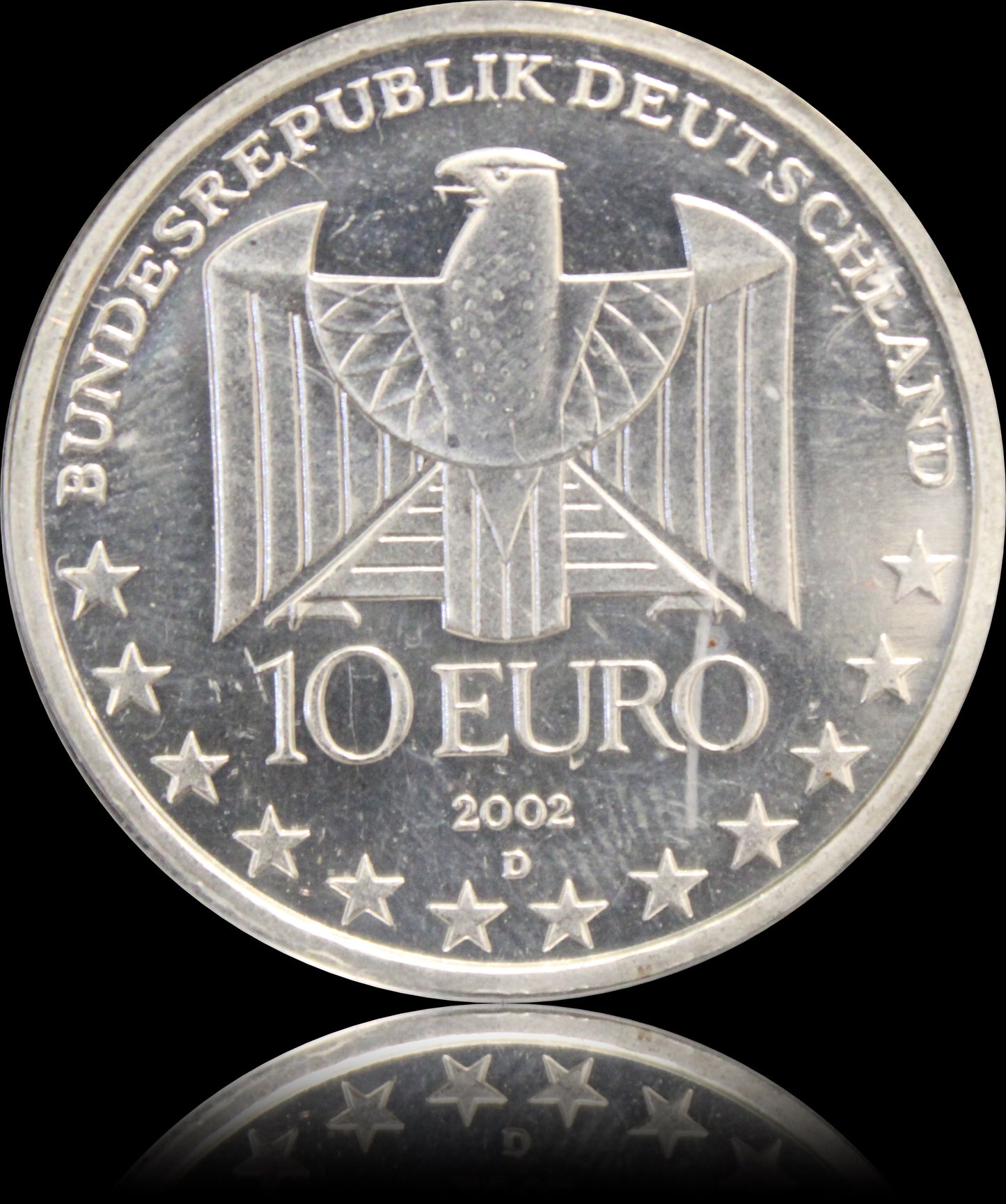 100 JAHRE U-BAHN IN DEUTSCHLAND, Serie 10 € Silber Gedenkmünzen Deutschland, Stempelglanz, 2002