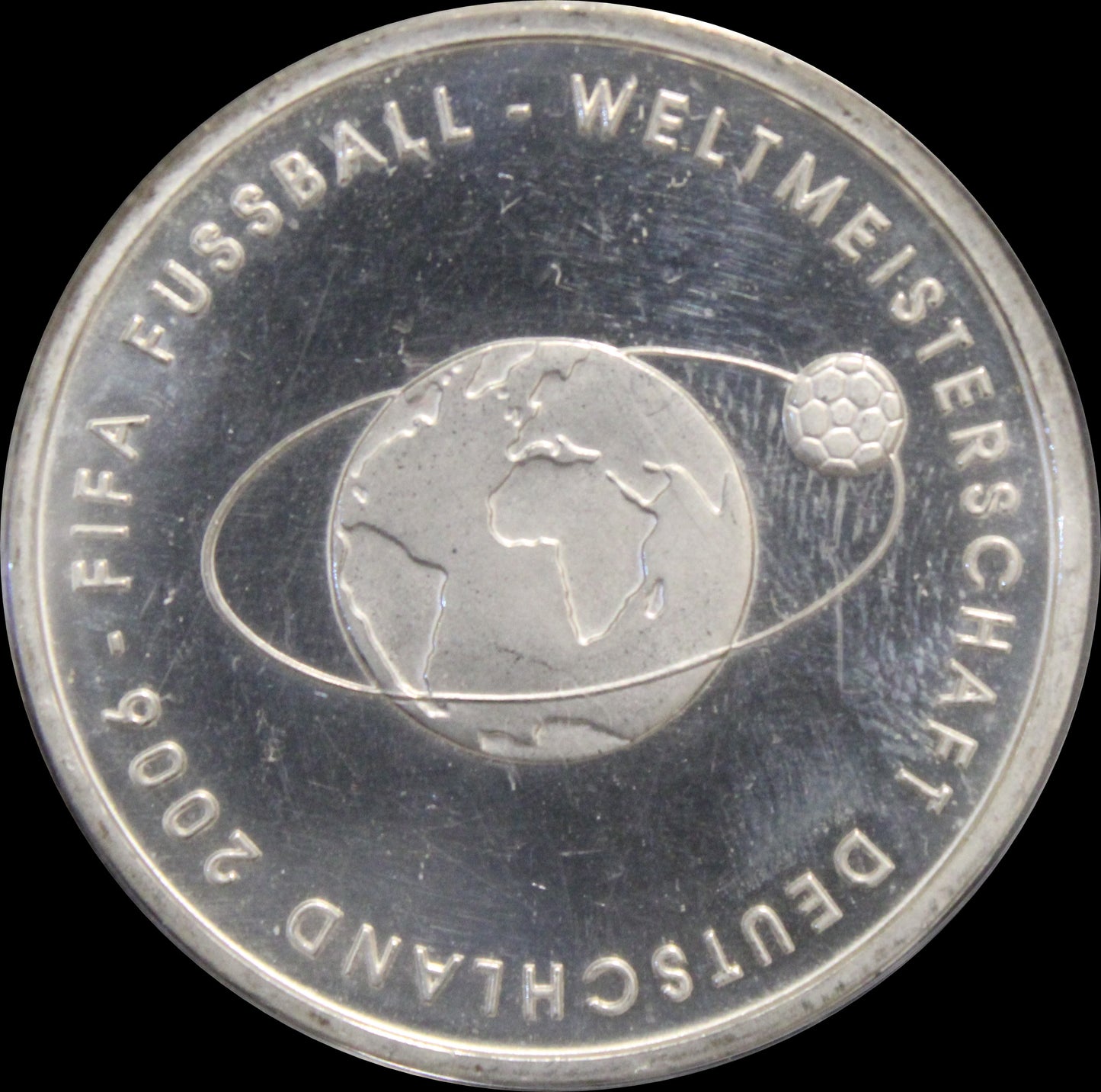 FIFA FUSSBALL WELMEISTERSCHAFT 2006 - 2. Ausgabe, Serie 10 € Silber Gedenkmünzen Deutschland, Stempelglanz, 2004