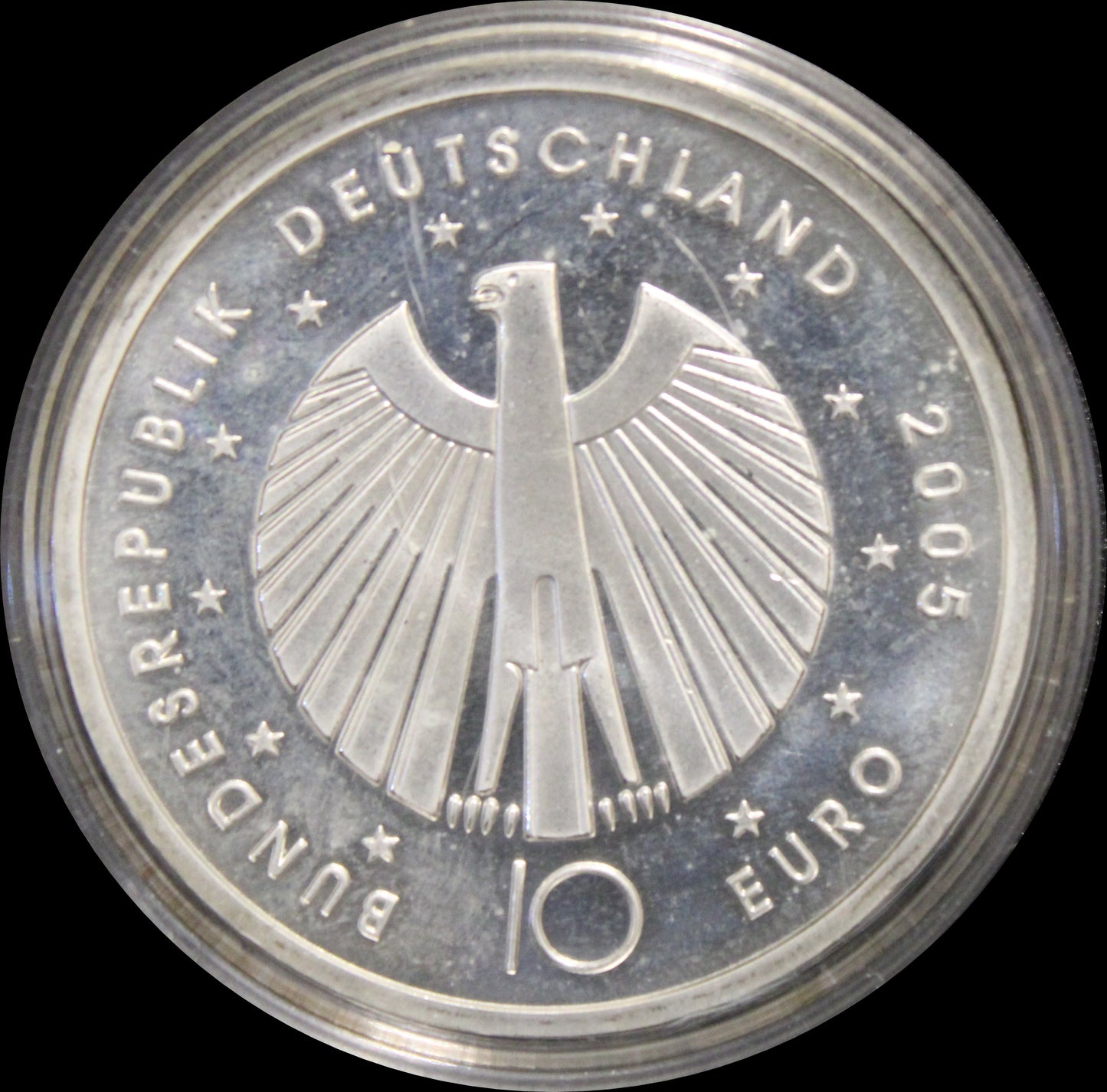 FIFA FUSSBALL WM 2006 - 3. AUSGABE, Serie 10 € Silber Gedenkmünzen Deutschland, Stempelglanz, 2005